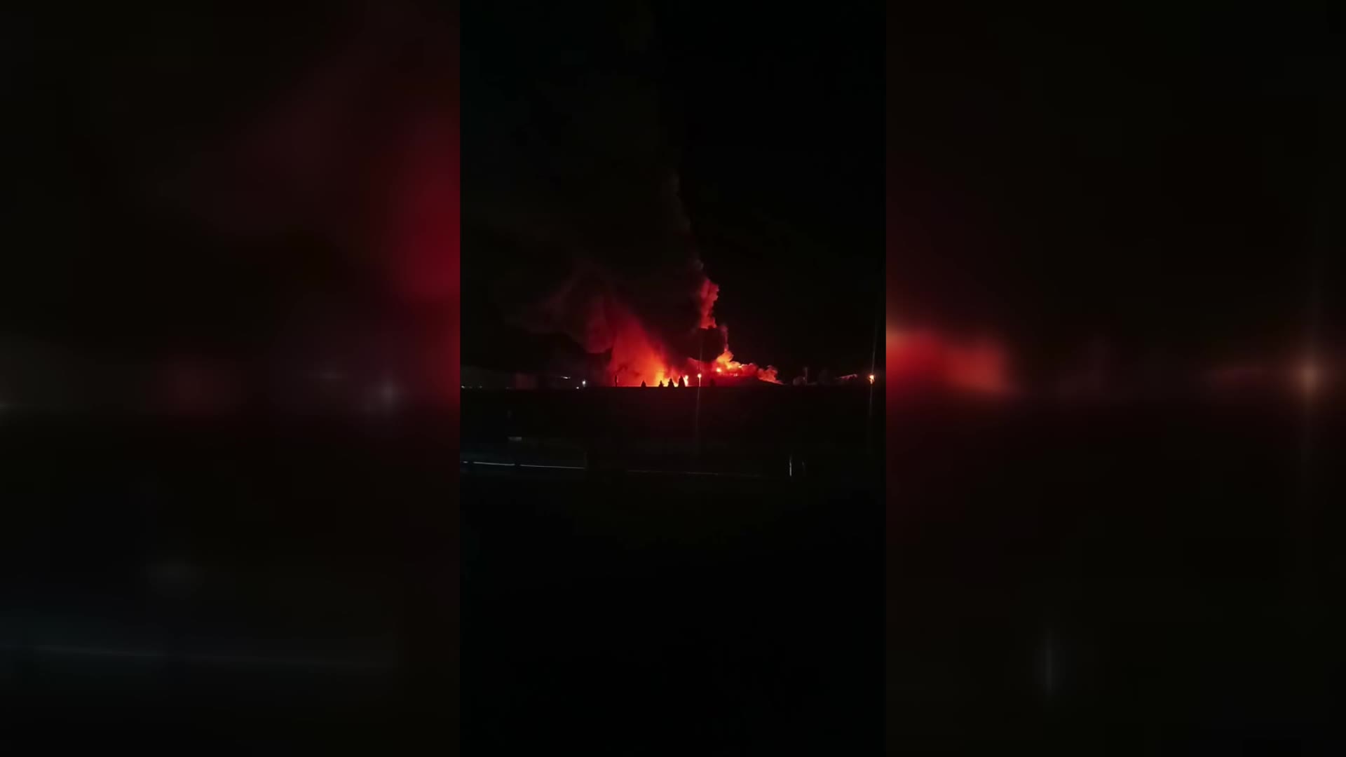 Çorum OSB'deki tekstil fabrikasında yangın: Fabrikanın tamamı küle döndü