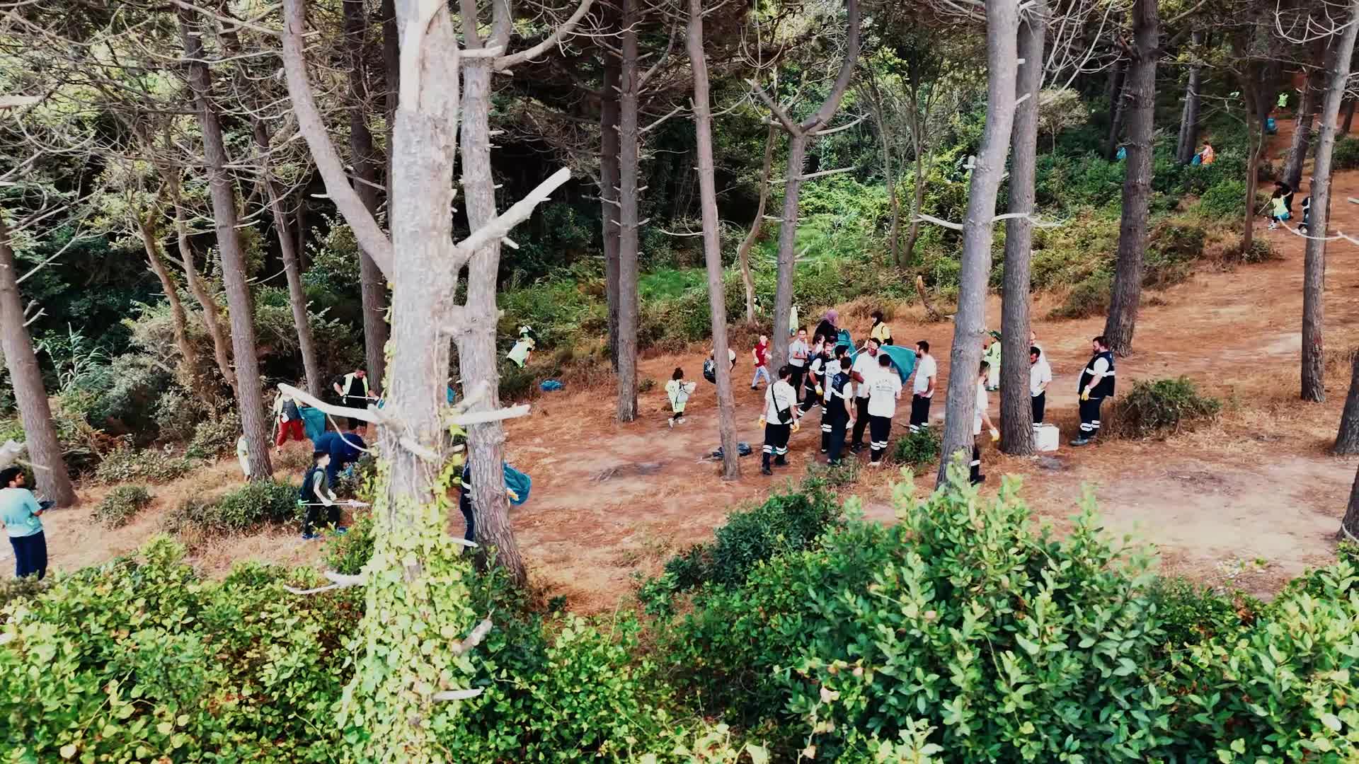 Beykoz’da orman yangınlarına karşı ortak mücadele