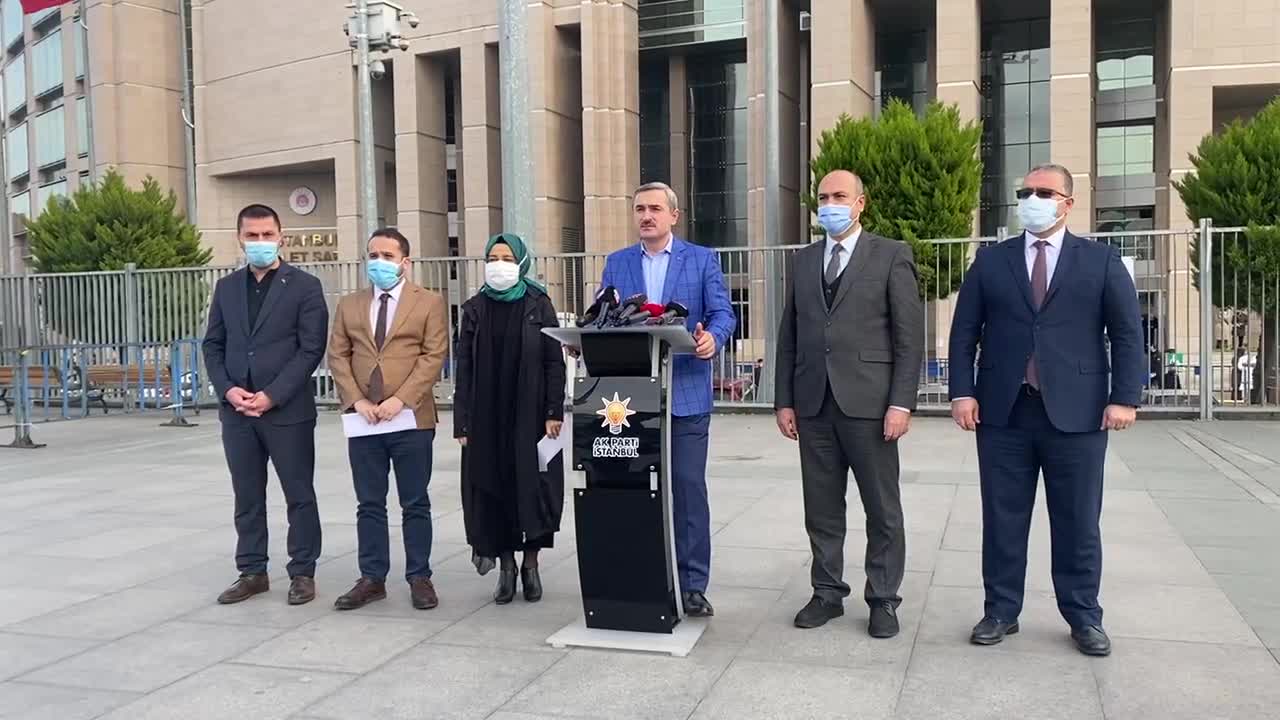 AKP İSTANBUL İL TEŞKİLATI İLKER BAŞBUĞ, FİKRİ SAĞLAR VE CAN ATAKLI HAKKINDA SUÇ DUYURUSUNDA BULUNDU