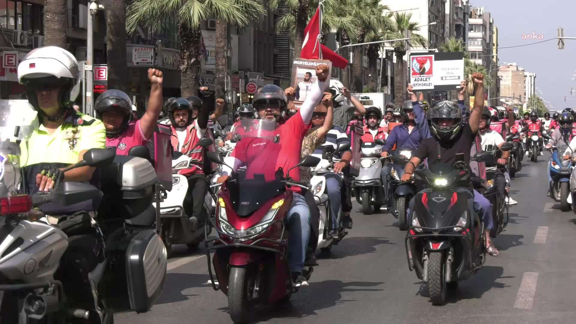 Moto Kuryelere Adalet Hareketi: Son iki yılda 120'nin üzerinde moto kurye çalışanı trafikte can vermiştir