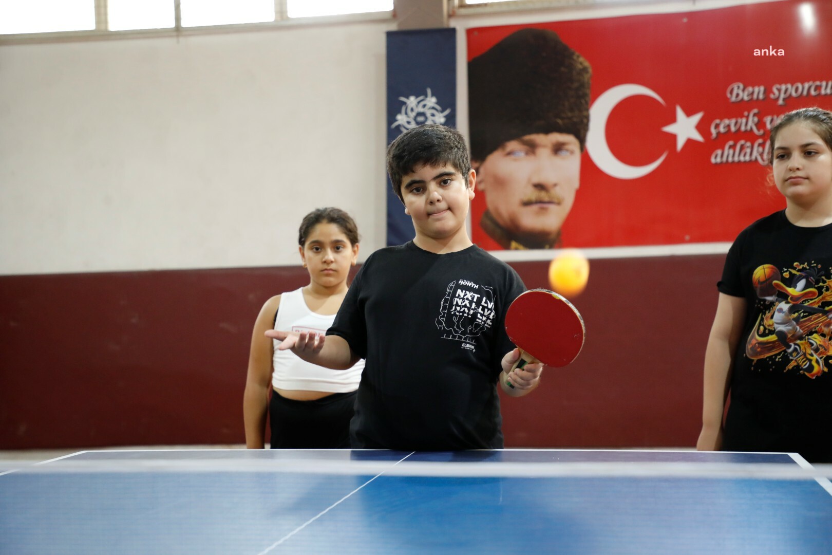 Aydın Büyükşehir Belediyesi’nin masa tenisi eğitimleri devam ediyor