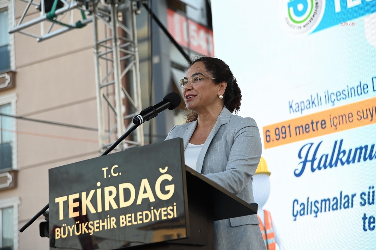 Tekirdağ Büyükşehir Belediyesi'nden Kapaklı'ya önemli altyapı yatırımı