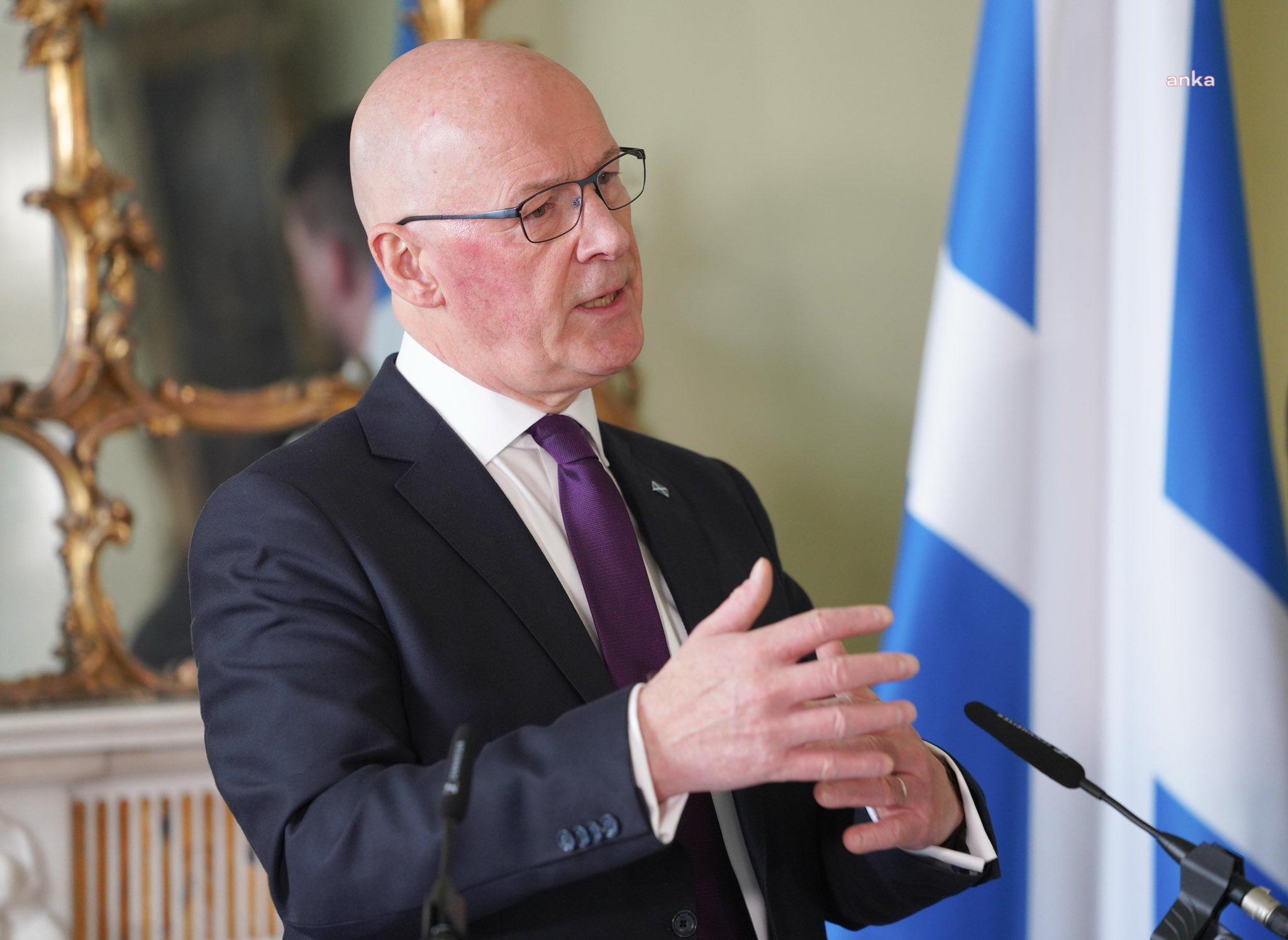 İskoçya Başbakanı Swinney: İsrail'in Gazze Şehri'nin kontrolünü ele geçirme kararı kesinlikle kabul edilemez