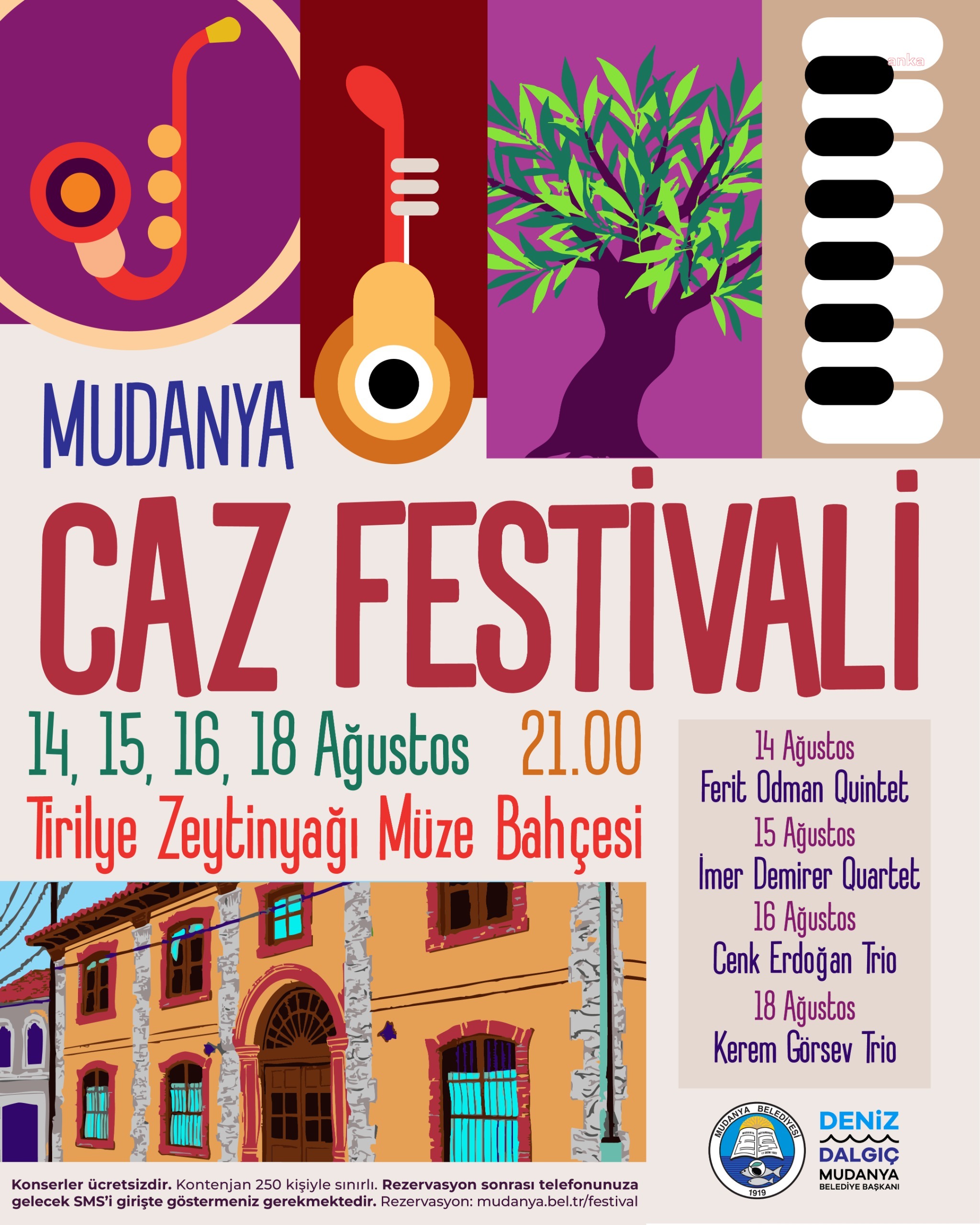 Mudanya Caz Festivali başlıyor