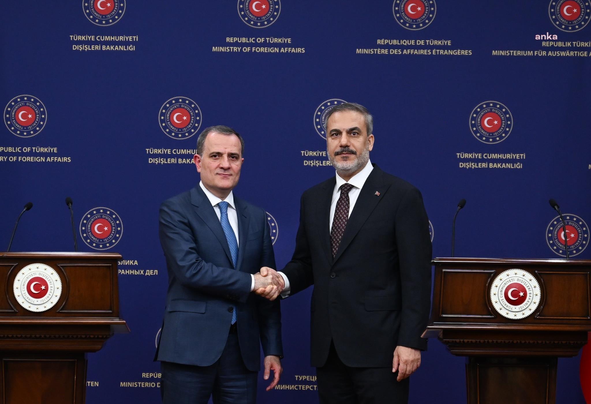 Dışişleri Bakanı Fidan, Azerbaycan Dışişleri Bakanı Bayramov ile telefonda görüştü