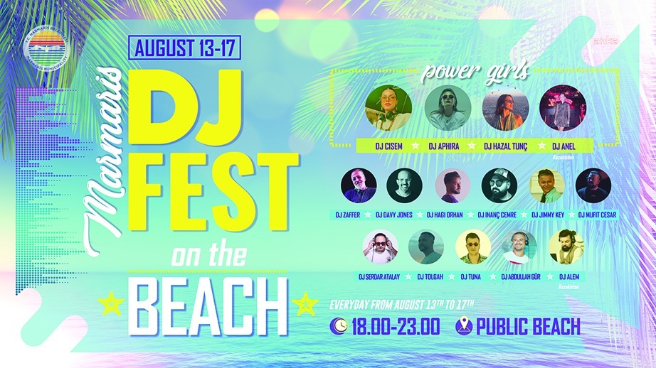 Marmaris DJ Fest başlıyor