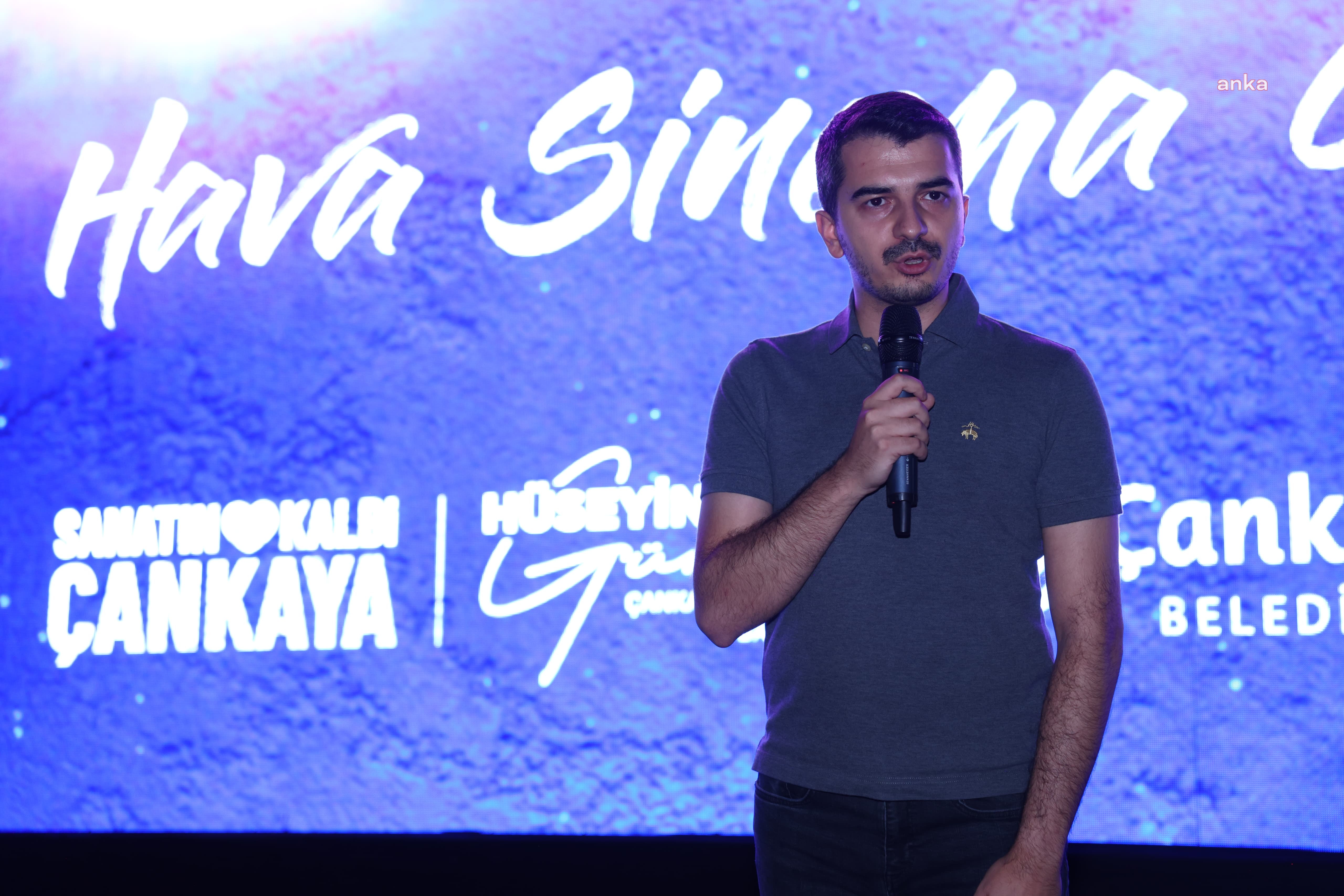 Çankaya Belediye Başkanı Güner, Açık Hava Sinema Günleri'nde vatandaşlar ile buluştu