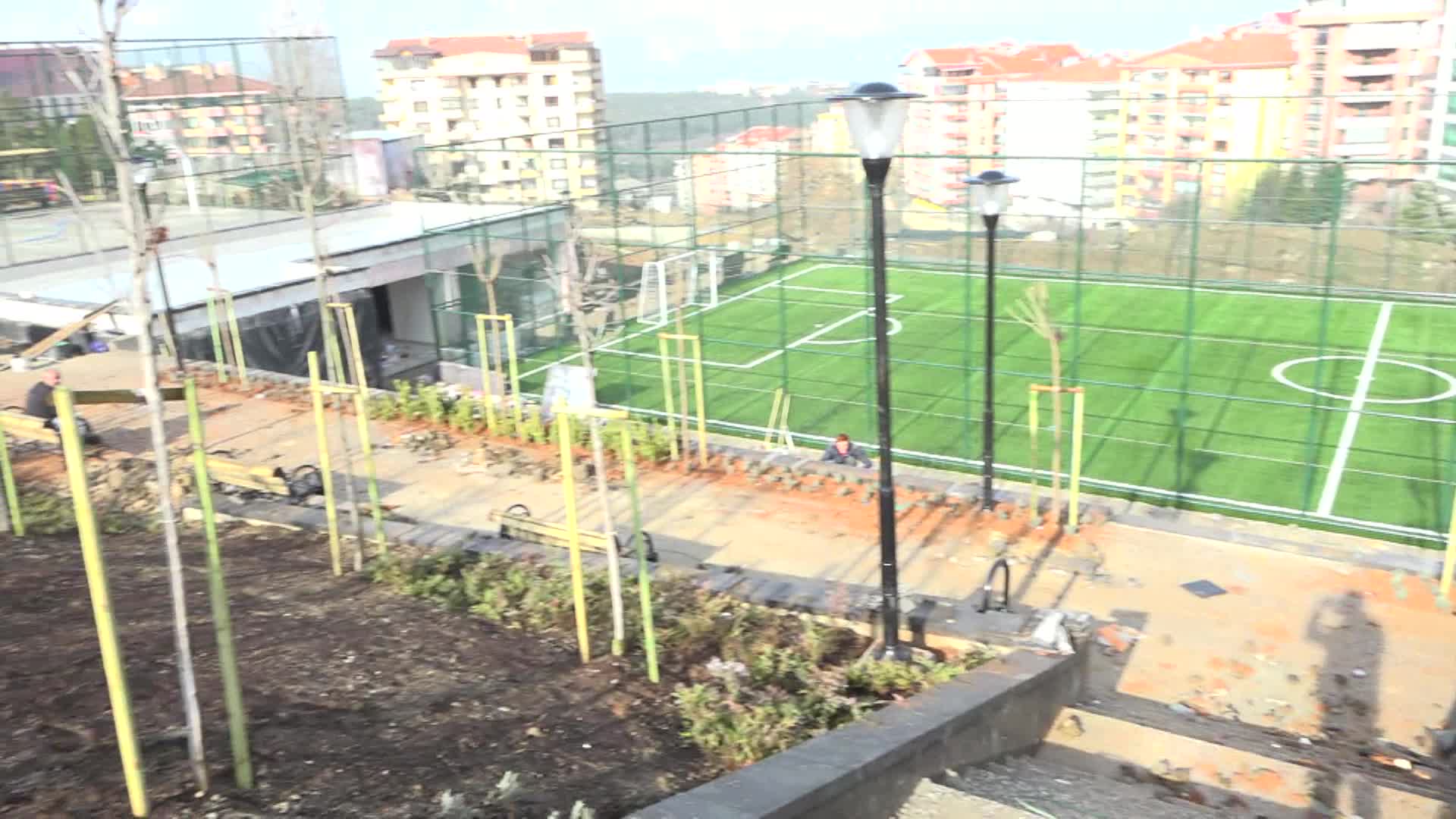 ÇANKAYA BELEDİYESİ, DİKMEN KARAPINAR SPOR PARKI'NDA SONA YAKLAŞTI