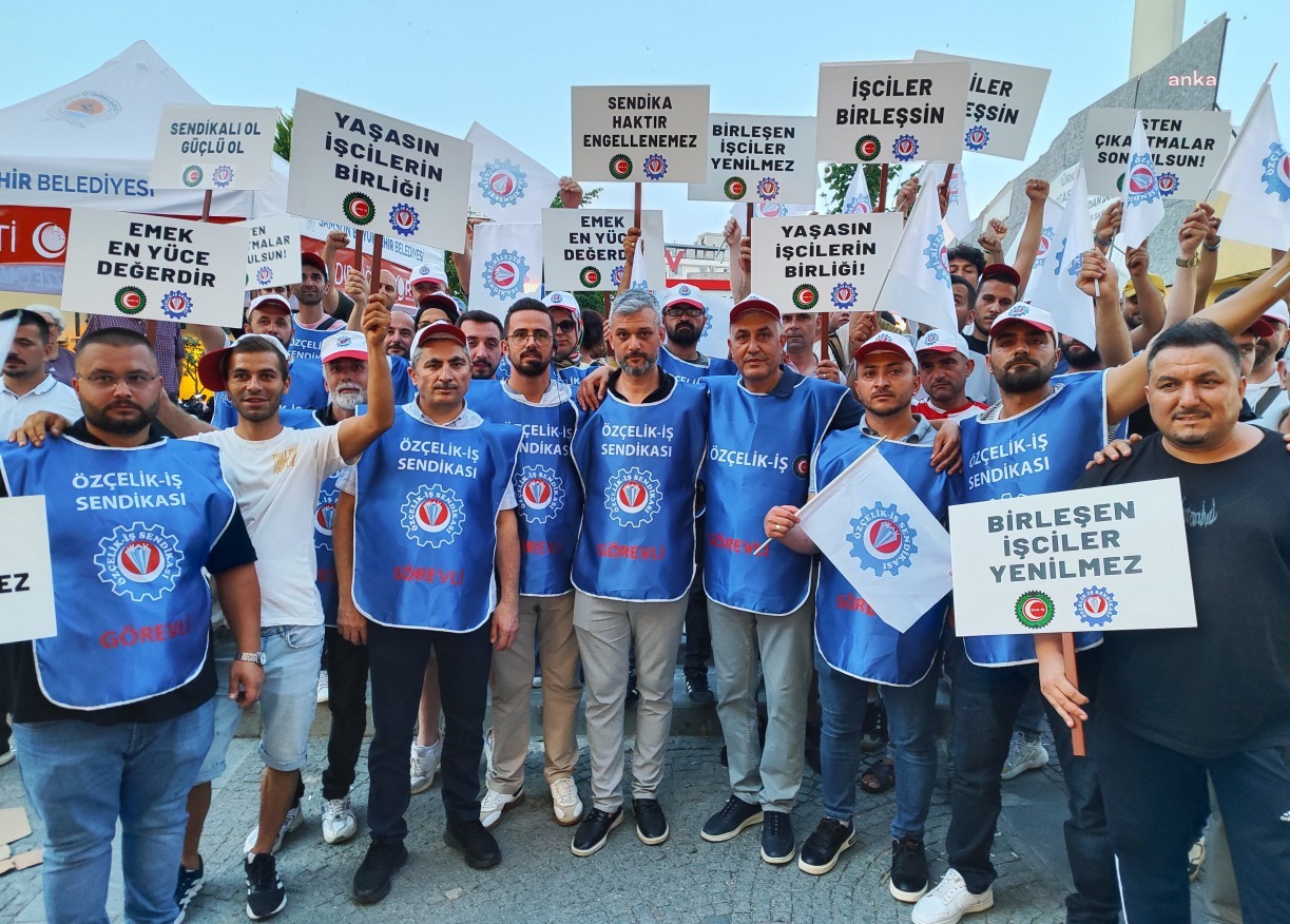 SAMPA Otomotiv işçilerinden 'maaş ve mobbing' protestosu