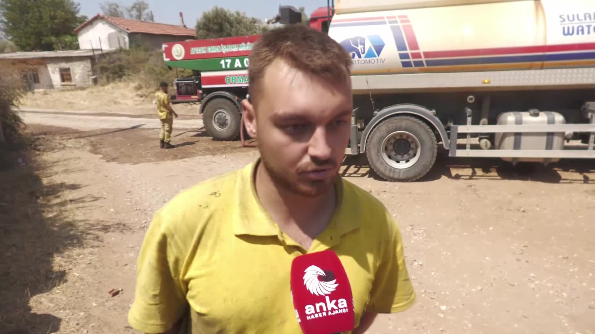 Çanakkale’de yangın söndü geriye kül olmuş evler kaldı... “Yangını köy halkı söndürdü. Hükümetten hiç kimse yoktu”