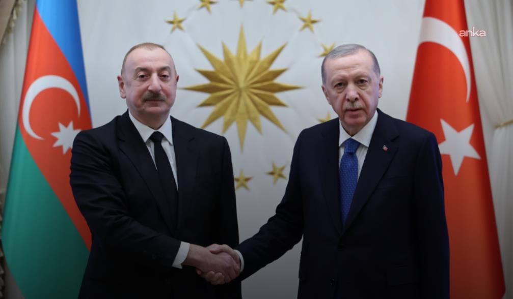 Cumhurbaşkanı Erdoğan, Azerbaycan Cumhurbaşkanı Aliyev ile görüştü