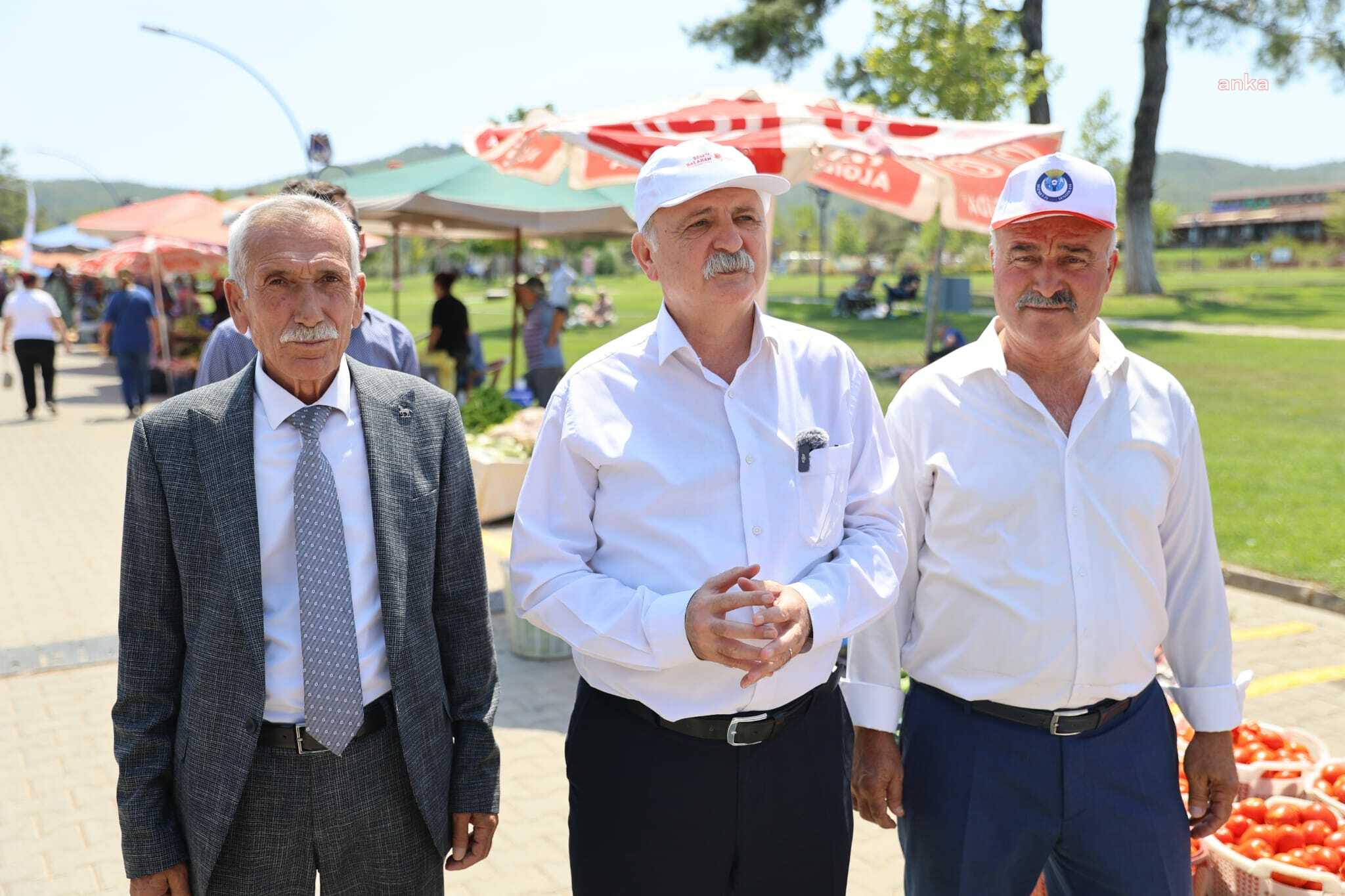 Yunusemre Belediye Başkanı Balaban'dan Yuntdağı'ndaki Yöresel Ürünler Pazarı’na ziyaret