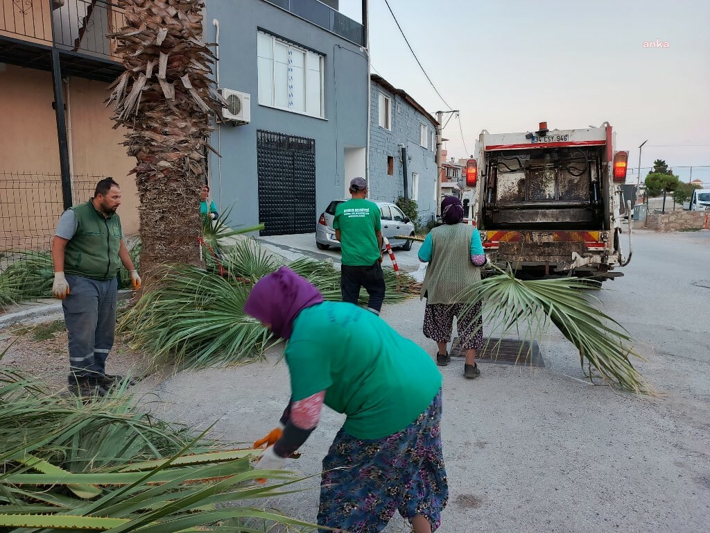 Ayvalık’ta yeşil alanlar 7/24 koruma altında