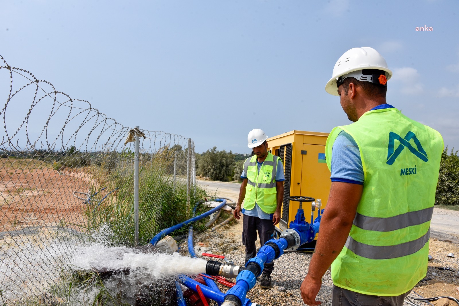 Mersin Büyükşehir Belediyesi'nden Arpaçbahşiş'e 2 yeni içme suyu sondaj tesisi