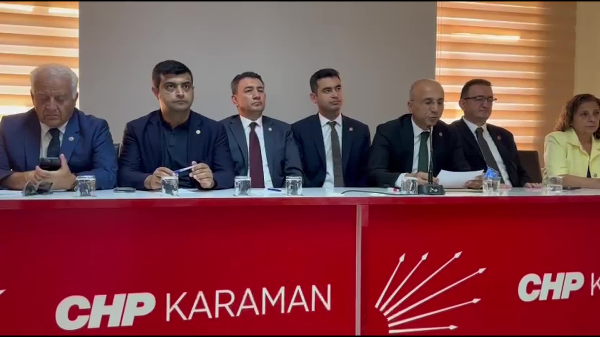 CHP milletvekilleri ve PM üyeleri sahada... Aşkın Genç: "Karaman’dan bütün Türkiye’ye ilan ediyoruz: Halk kazanacak, Türkiye kazanacak"
