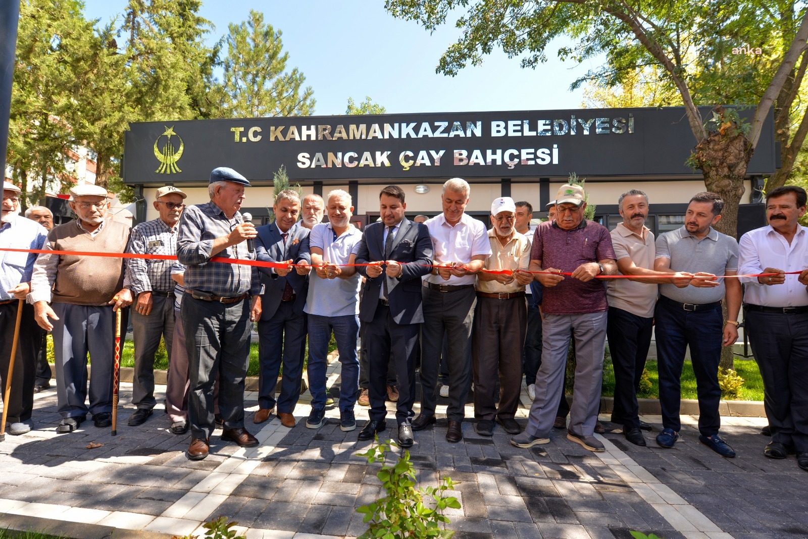 Kahramankazan Belediyesi, Sancak Çay Bahçesi’ni hizmete açtı