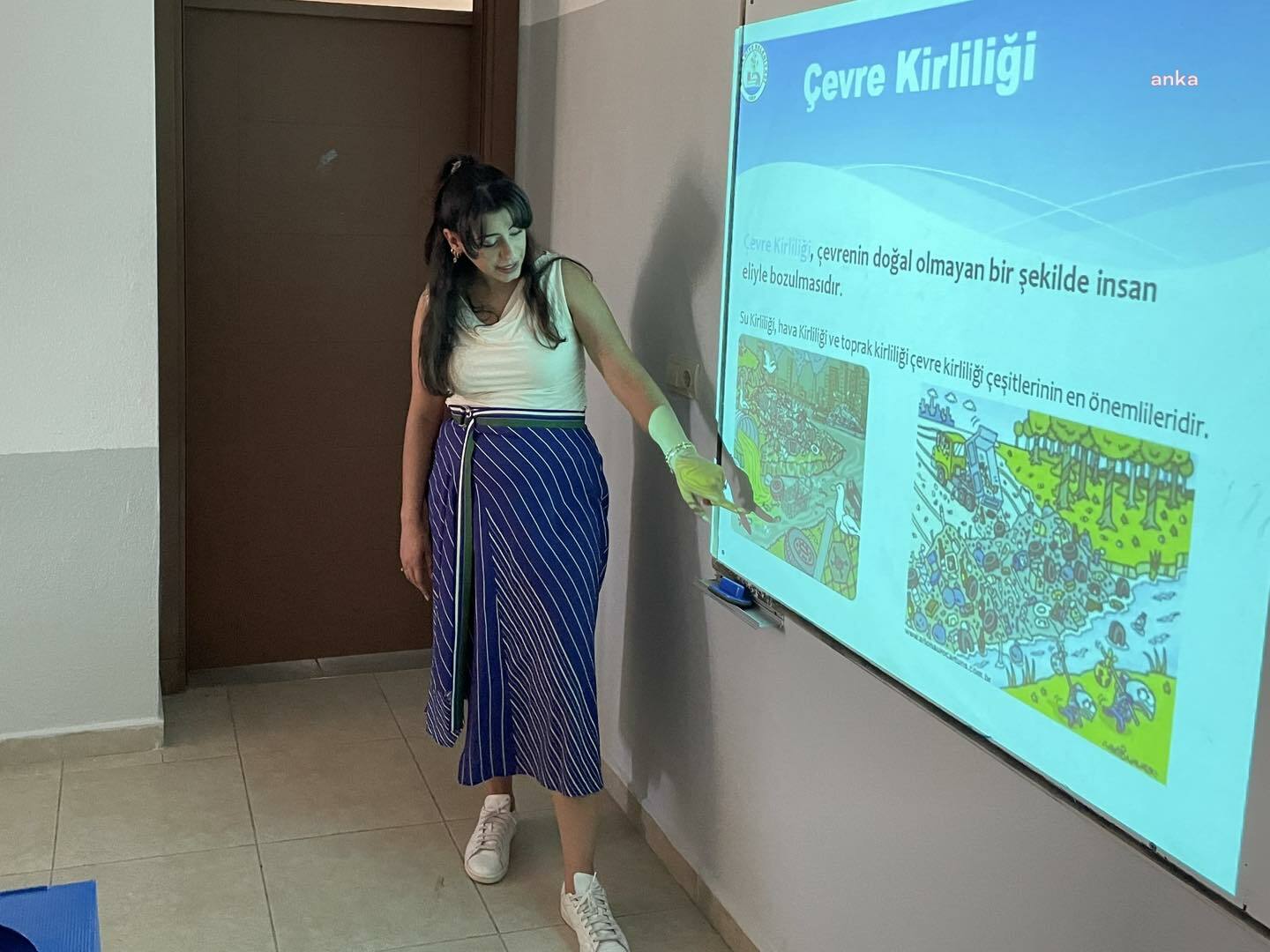 Burhaniye Belediyesi, çevre bilinci eğitimlerine devam ediyor