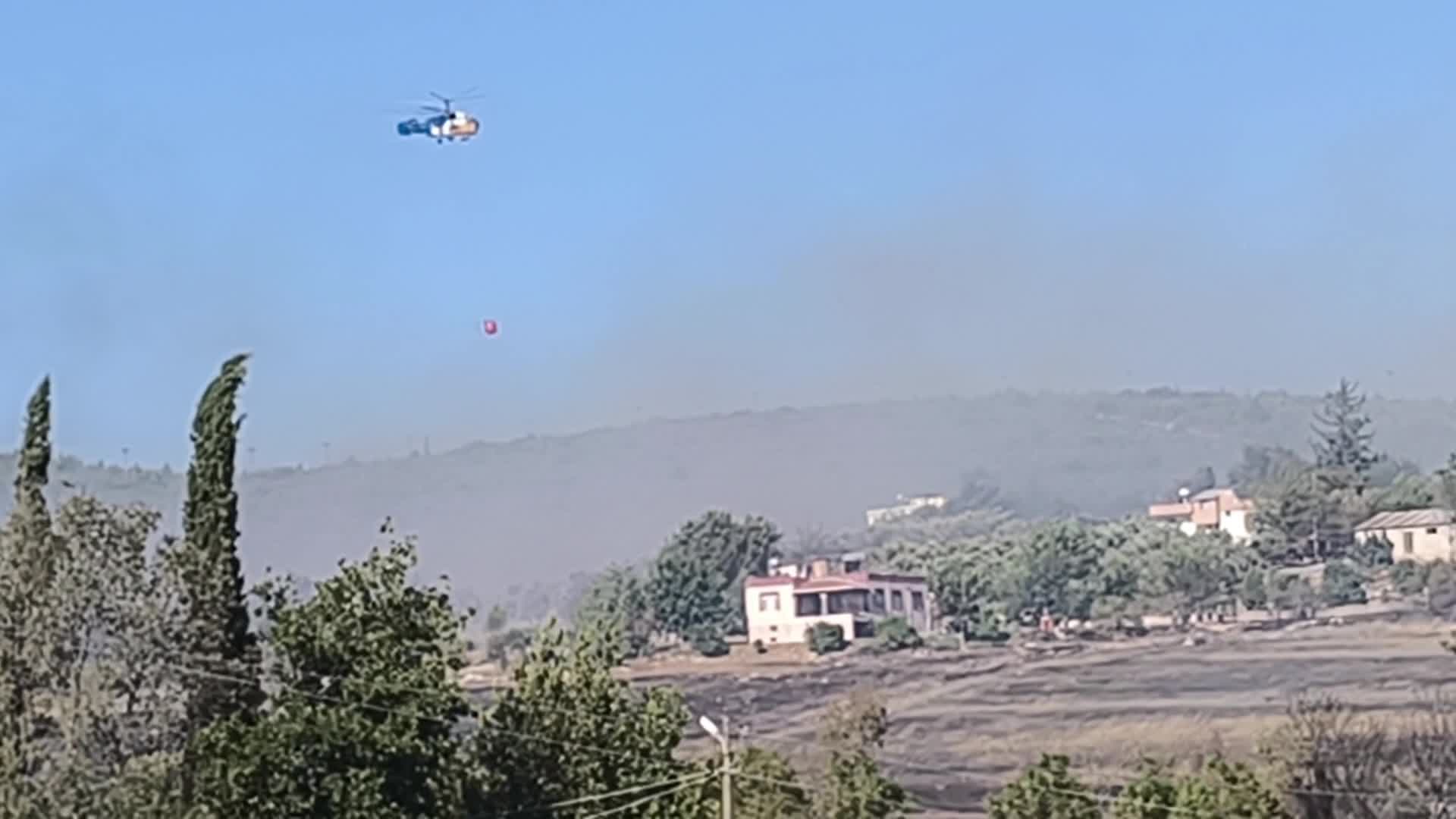 Osmaniye'de orman yangınına müdahale devam ediyor