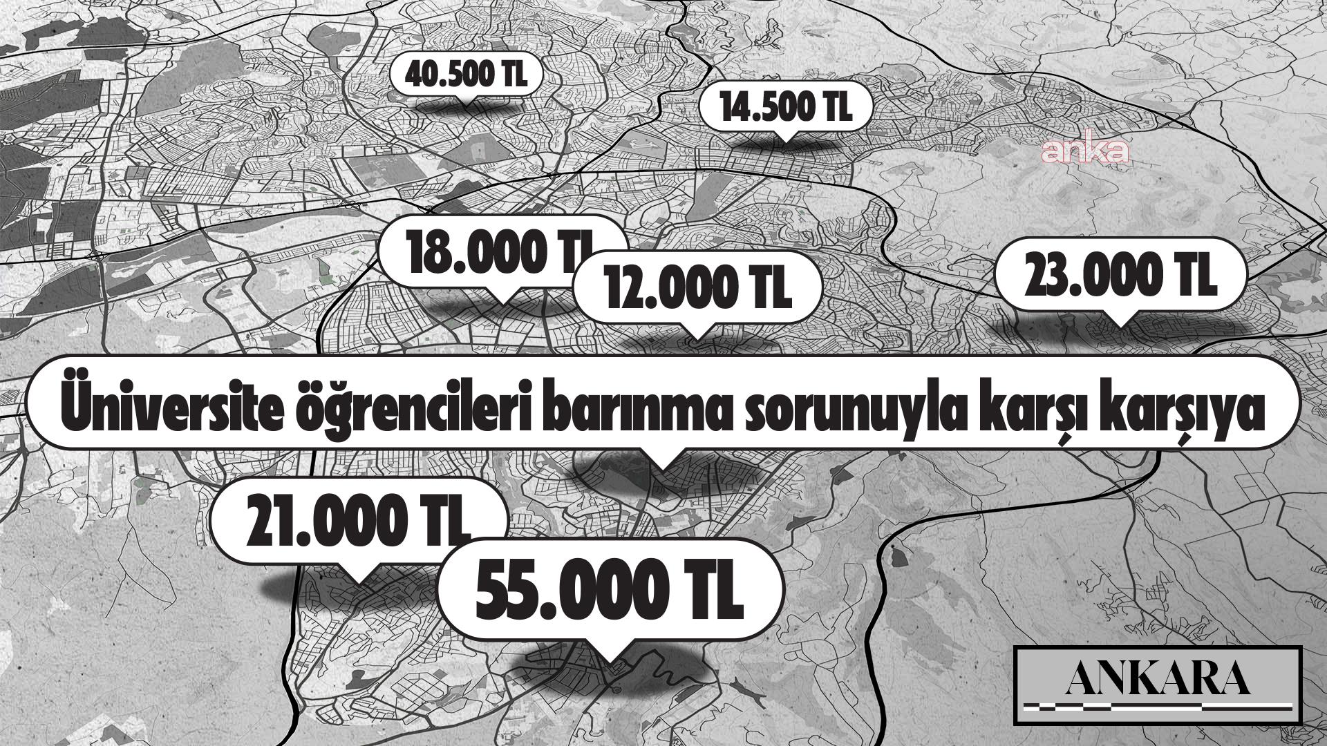 Üniversite öğrencileri barınma sorunuyla karşı karşıya... Başkentte ev kiraları 17 bin liradan, yurt ücretleri 12 bin liradan başlıyor