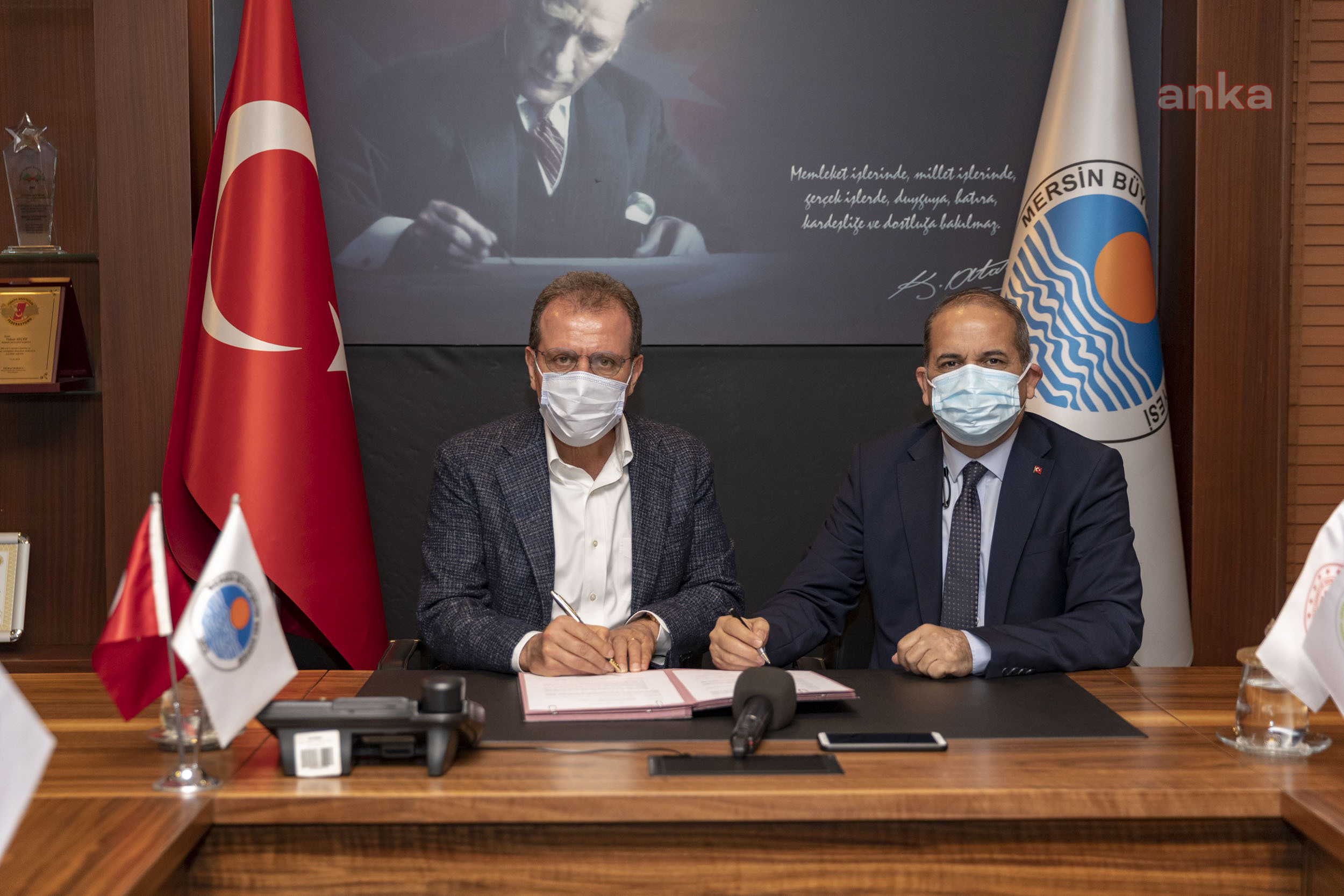 MERSİN BÜYÜKŞEHİR İLE ÇUKUROVA KALKINMA AJANSI ARASINDA 2 PROTOKOL İMZALANDI