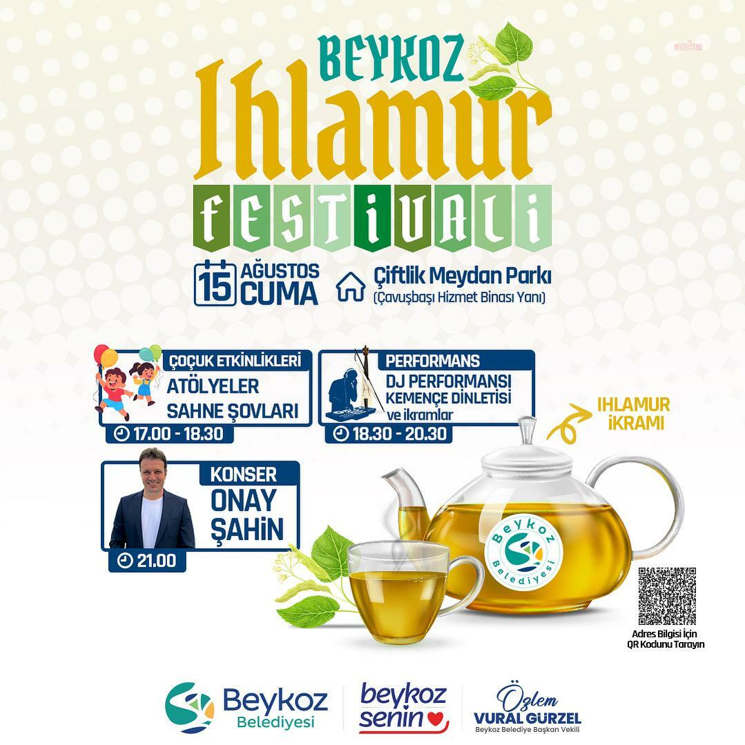 Beykoz'da Ihlamur Festivali başlıyor