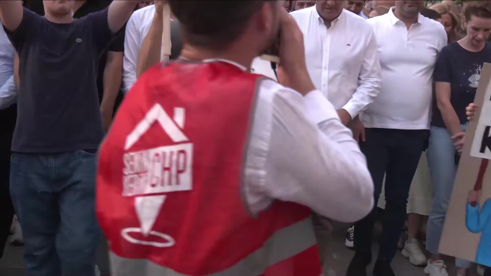 CHP İzmir ‘adalet’ için yürüdü... CHP Genel Başkan Yardımcısı Karasu: Sarayda oturan zat şunu bilmelidir ki, hiçbir CHP’li sana biat etmeyecektir