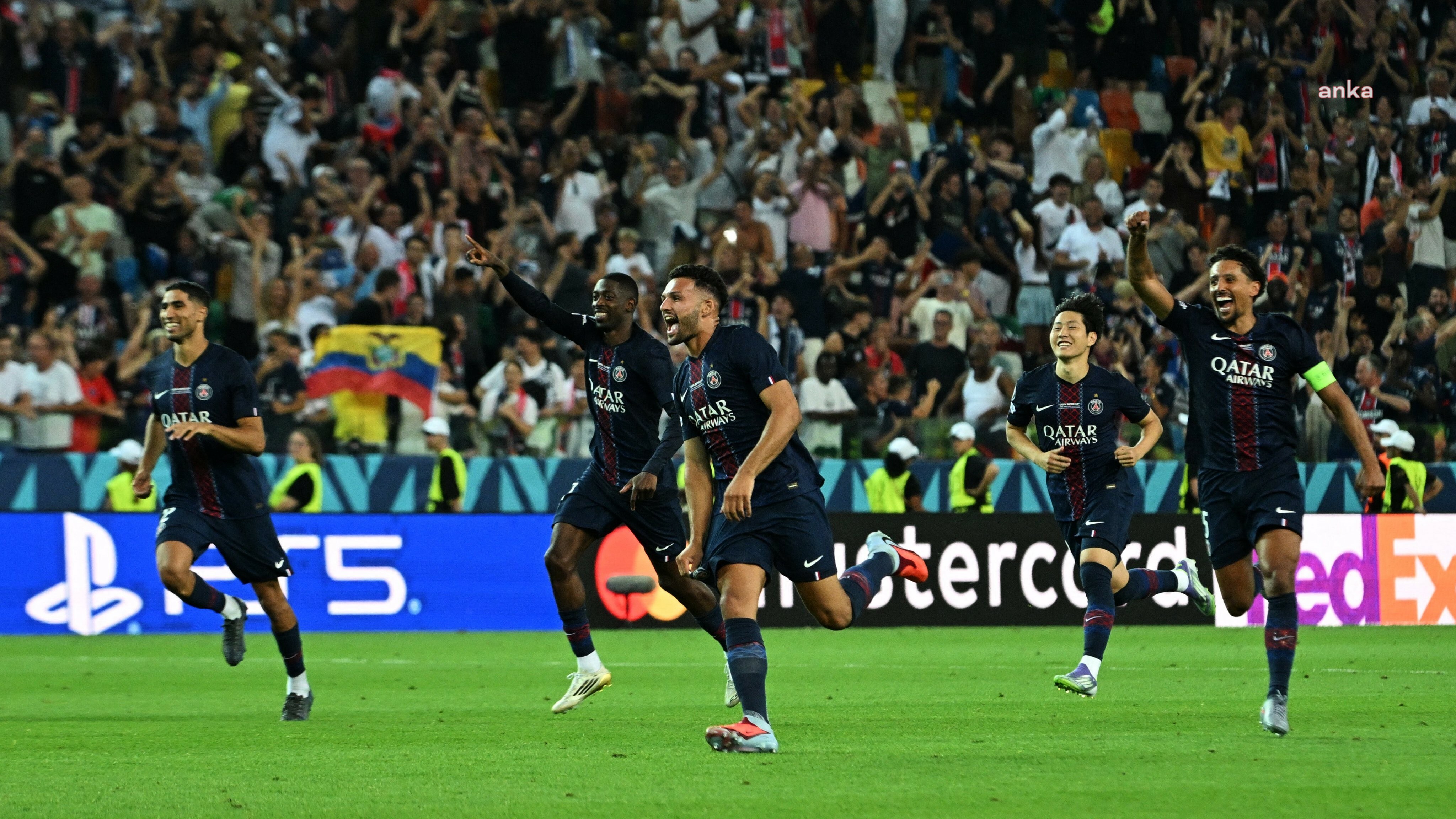 50. UEFA Süper Kupa'nın sahibi PSG oldu