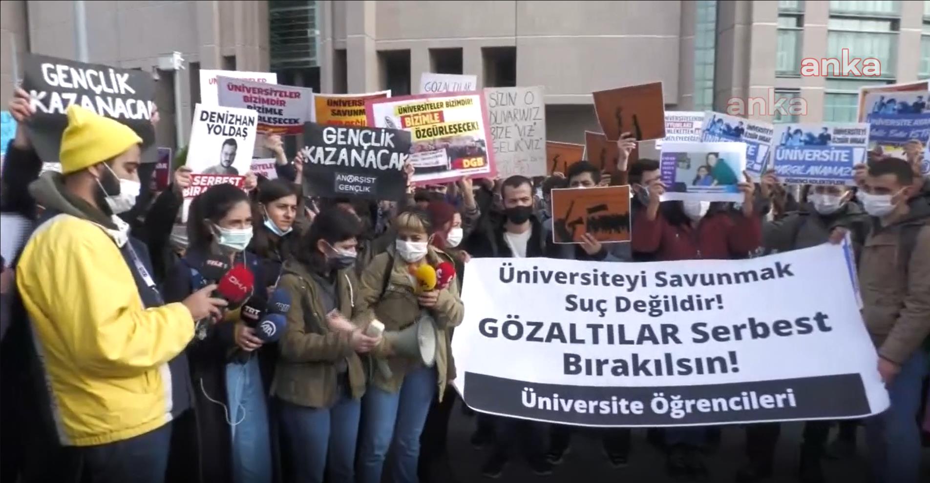 BOĞAZİÇİ PROTESTOSU SONRASI GÖZALTINA ALANANLARDAN 21'İ DE BUGÜN HASTANEYE SEVK EDİLDİ