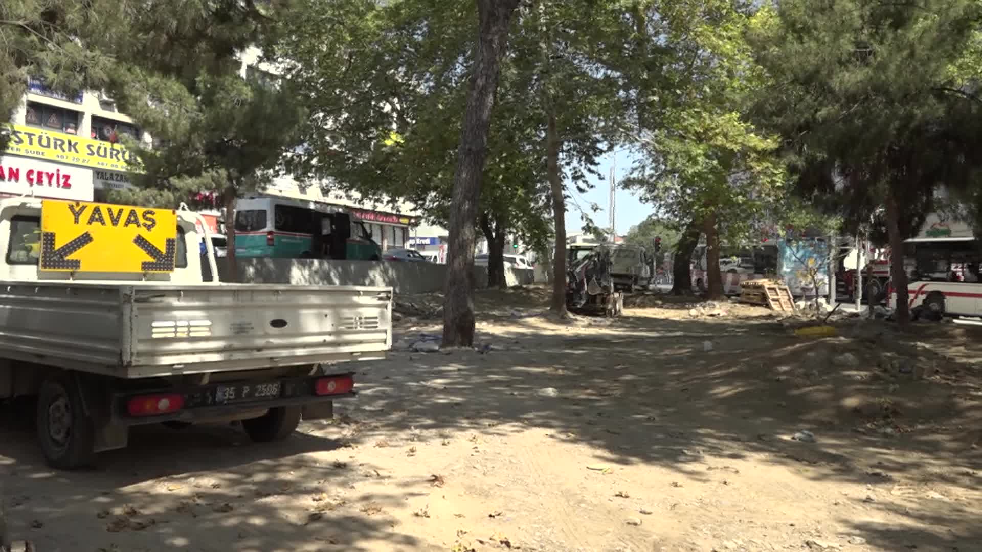 İzmir'de Şirinyer Beyazıt Aykut Parkı yenileniyor