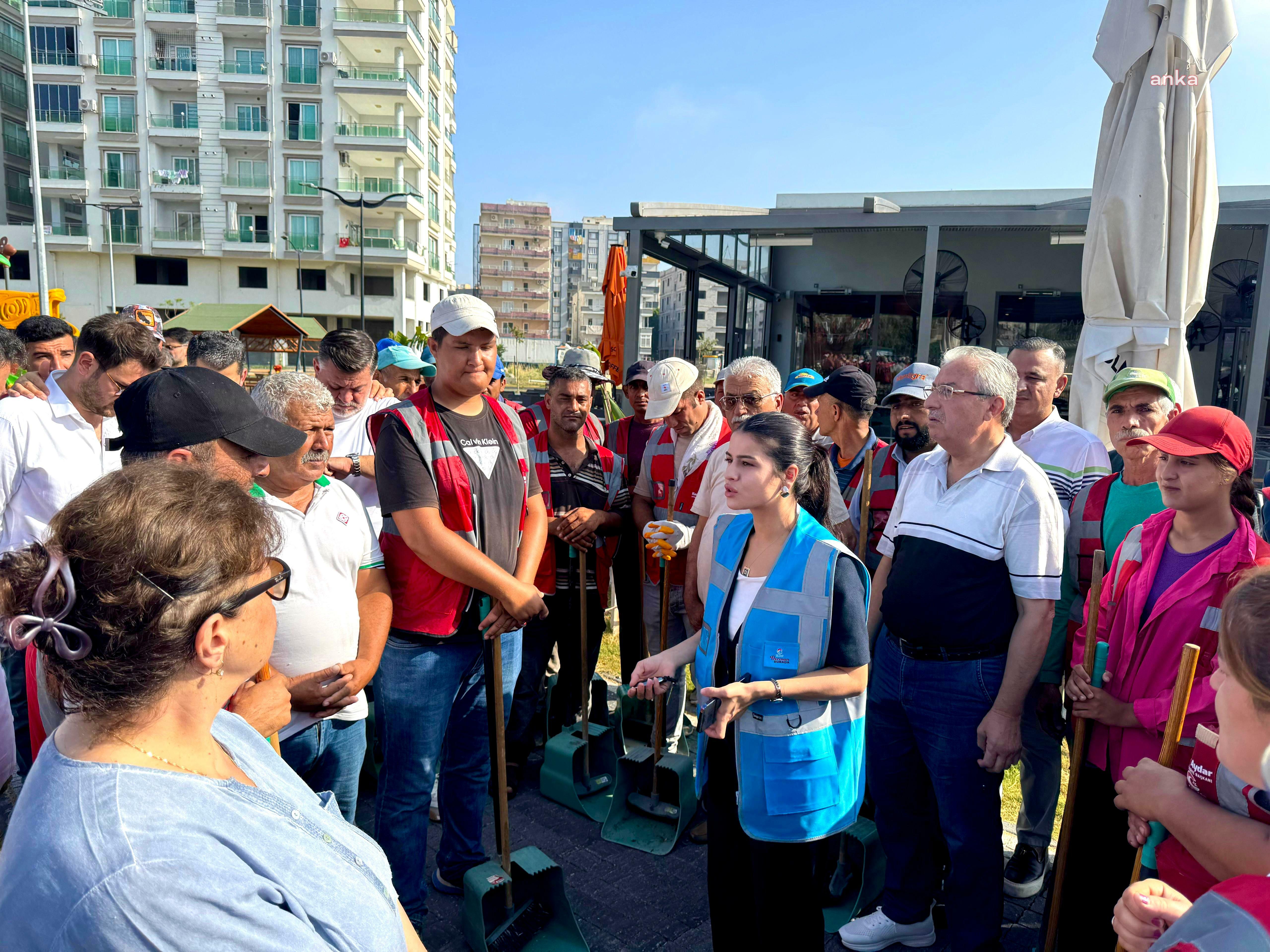 Ceyhan Belediyesi’nden yüksek sıcaklık değerlerine karşı "esnek mesai" uygulaması
