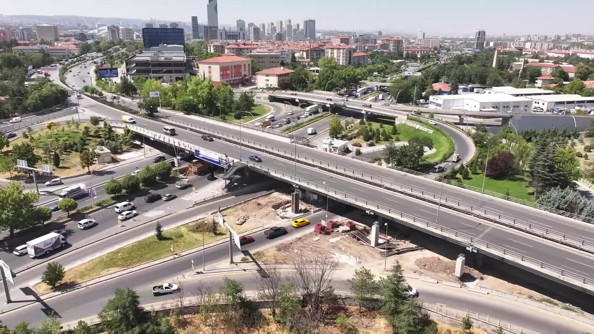 Ankara Büyükşehir Belediyesi, Fatih Köprüsü'nde genişletme çalışmalarına başladı