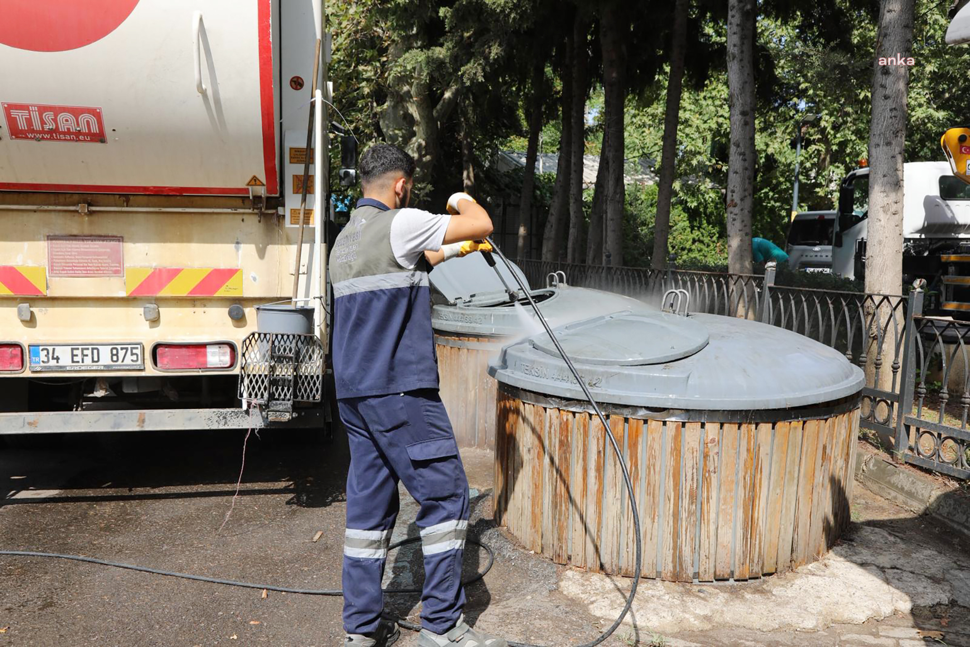 Beykoz Belediyesi’nden Göztepe’de kapsamlı bakım ve temizlik çalışması