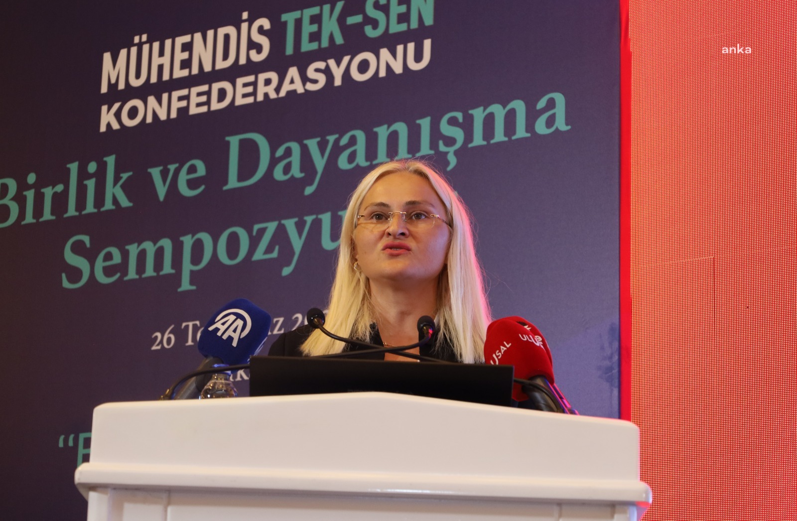 Mühendis Tek-Sen Kurucu Genel Başkanı Başak Komar: "Memur yoksulluğa mahkum"