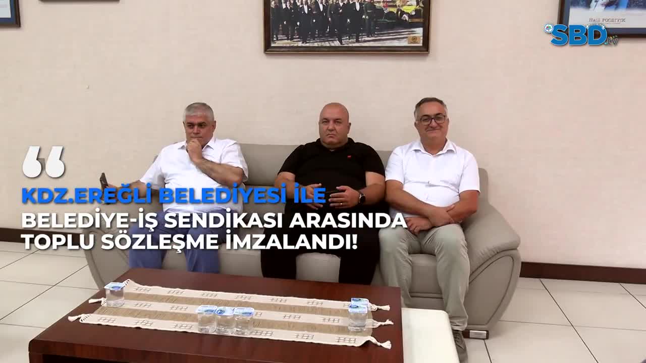 Karadeniz Ereğli’de 705 işçiyi kapsayan toplu iş sözleşmesi imzalandı