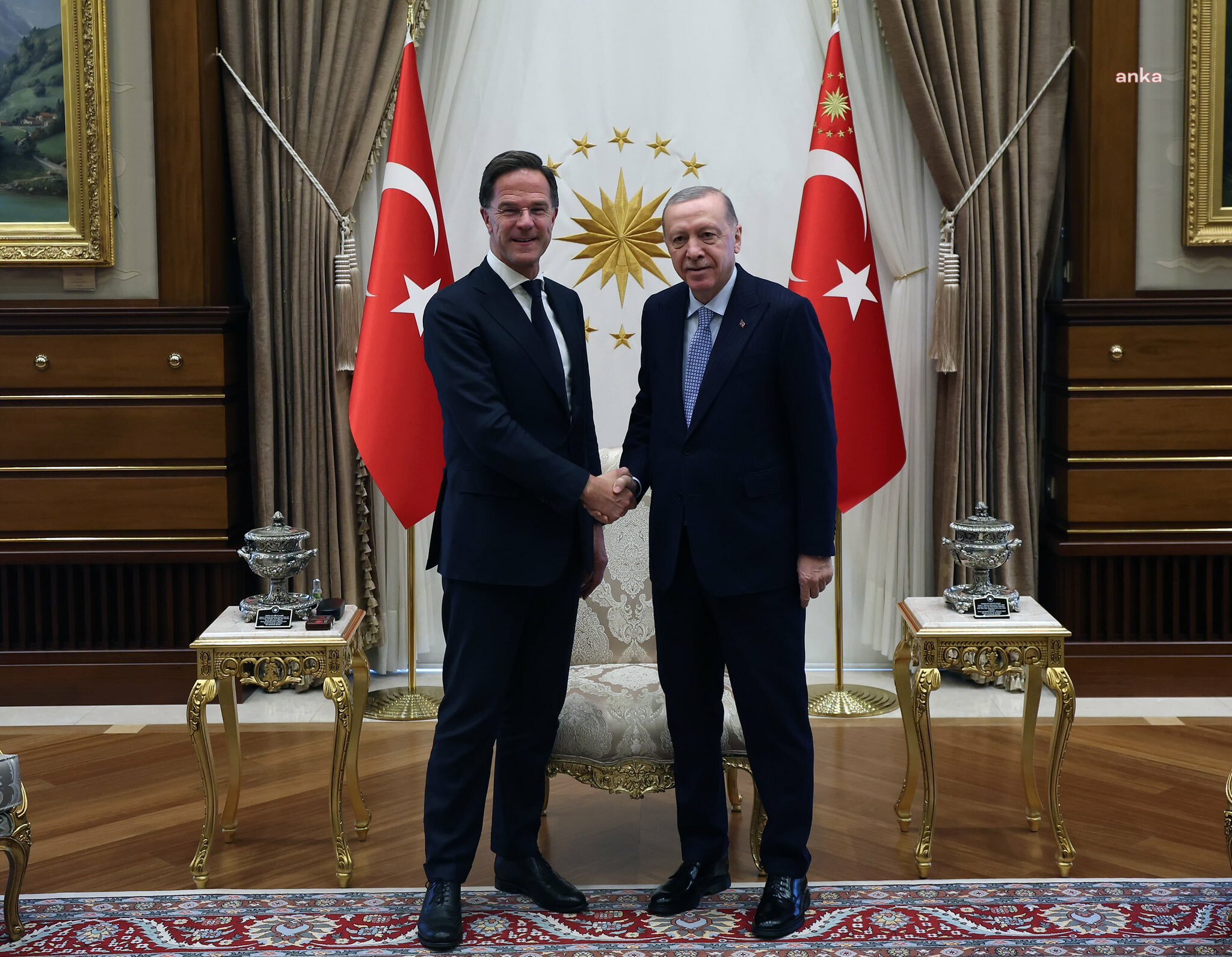 Cumhurbaşkanı Erdoğan, NATO Genel Sekreteri Rutte ile telefonda görüştü