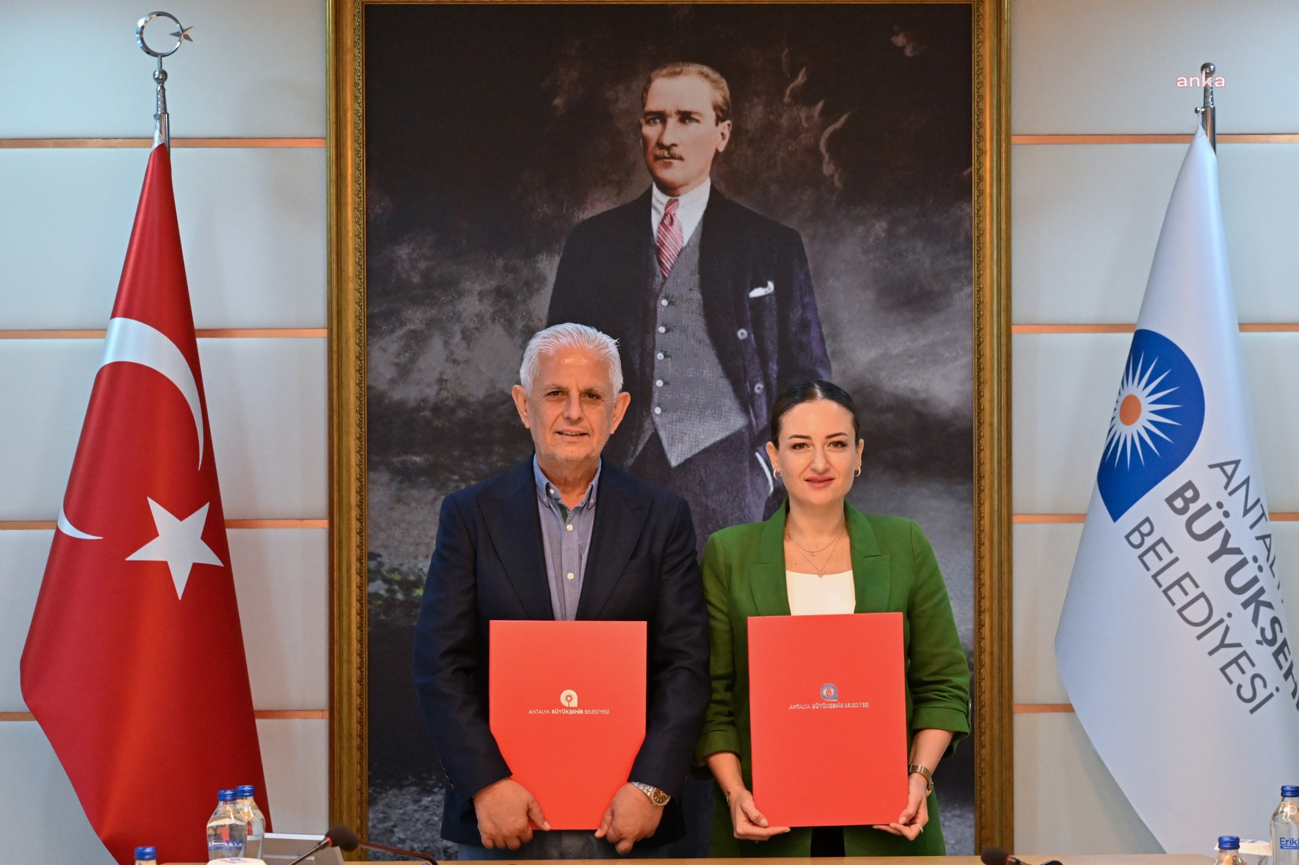 Antalya Büyükşehir Belediyesi ile Demre Belediyesi'nden denizlerin korunması protokolü