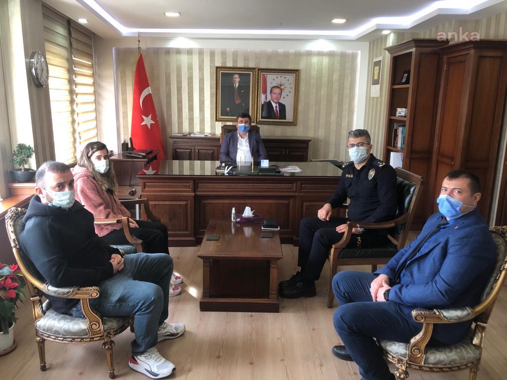 REHİN ALINAN HEMŞİREDEN, KENDİNİ KURTARAN EMNİYET MÜDÜRÜNE TEŞEKKÜR ZİYARETİ