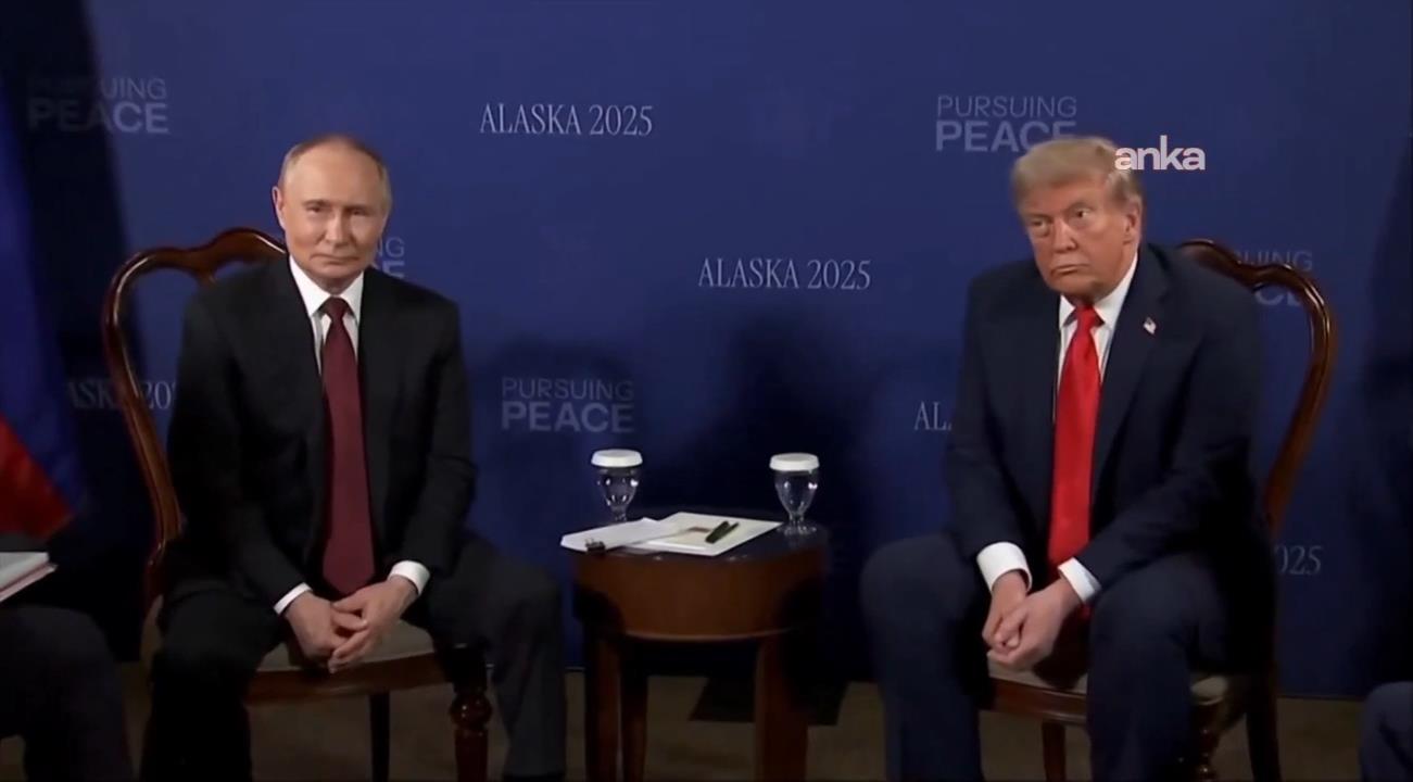 Ukrayna gündemiyle Alaska’da bir araya gelen Trump ve Putin yaklaşık üç saat görüştü