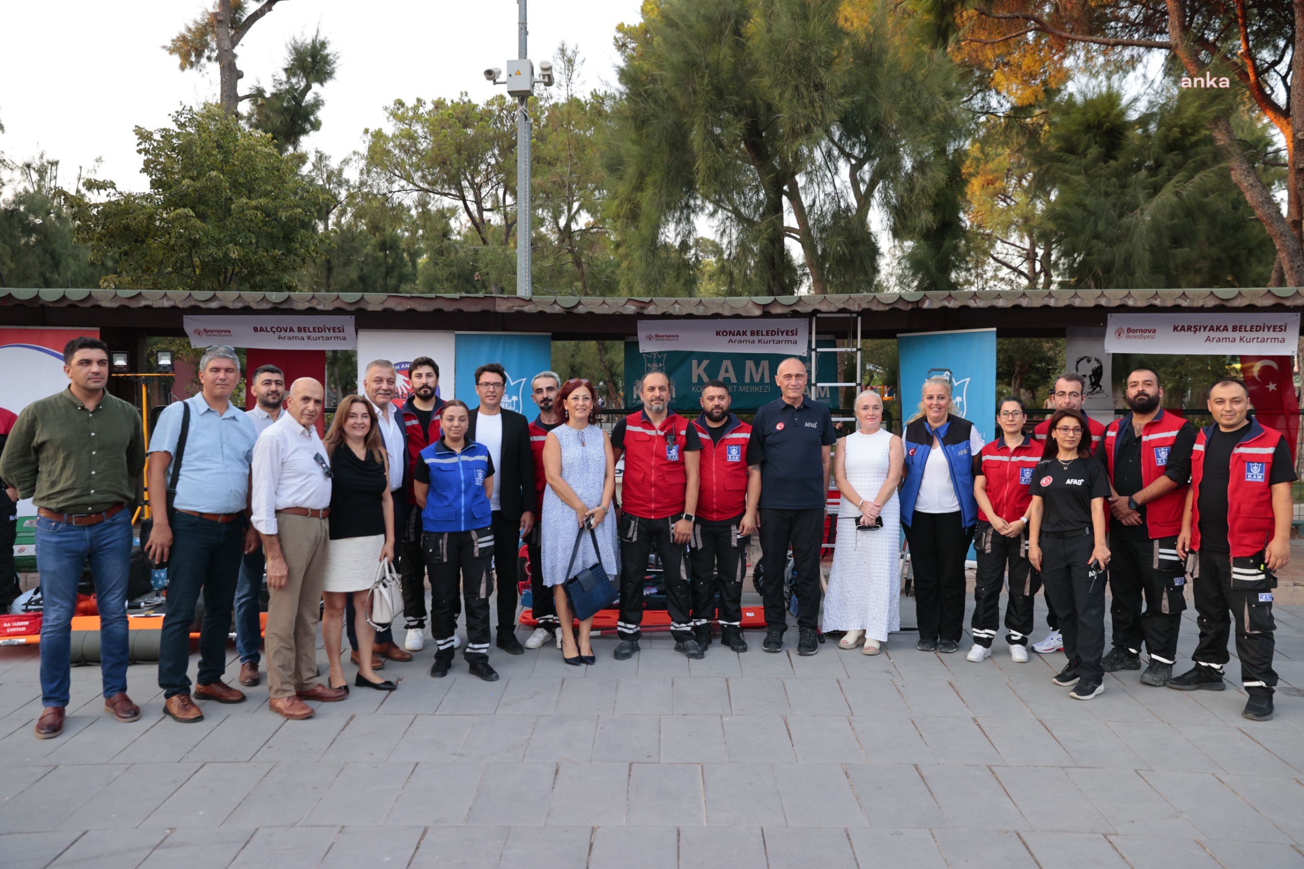 Konak Afet Merkezi, Bornova'da düzenlenen "Hatırlamak Yetmez, Hazırlanmak Gerek" etkinliğinde yer aldı