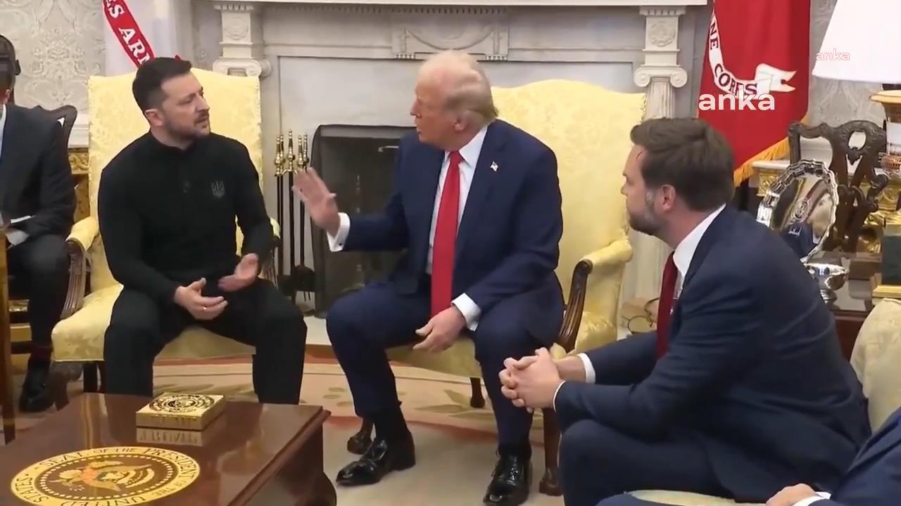Avrupa’nın desteğini arkasına alan Ukrayna Devlet Başkanı Zelenski, Washington’da... ABD Başkanı Trump Rusya ile anlaşma için baskıyı artırdı