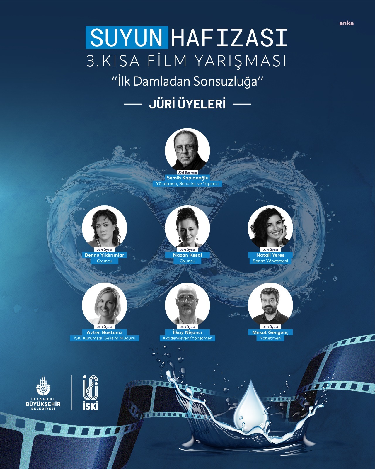 İSKİ “Suyun Hafızası” Kısa Film Yarışması'nın kazananları 14 Kasım Dünya Sinema Günü’nde açıklanacak