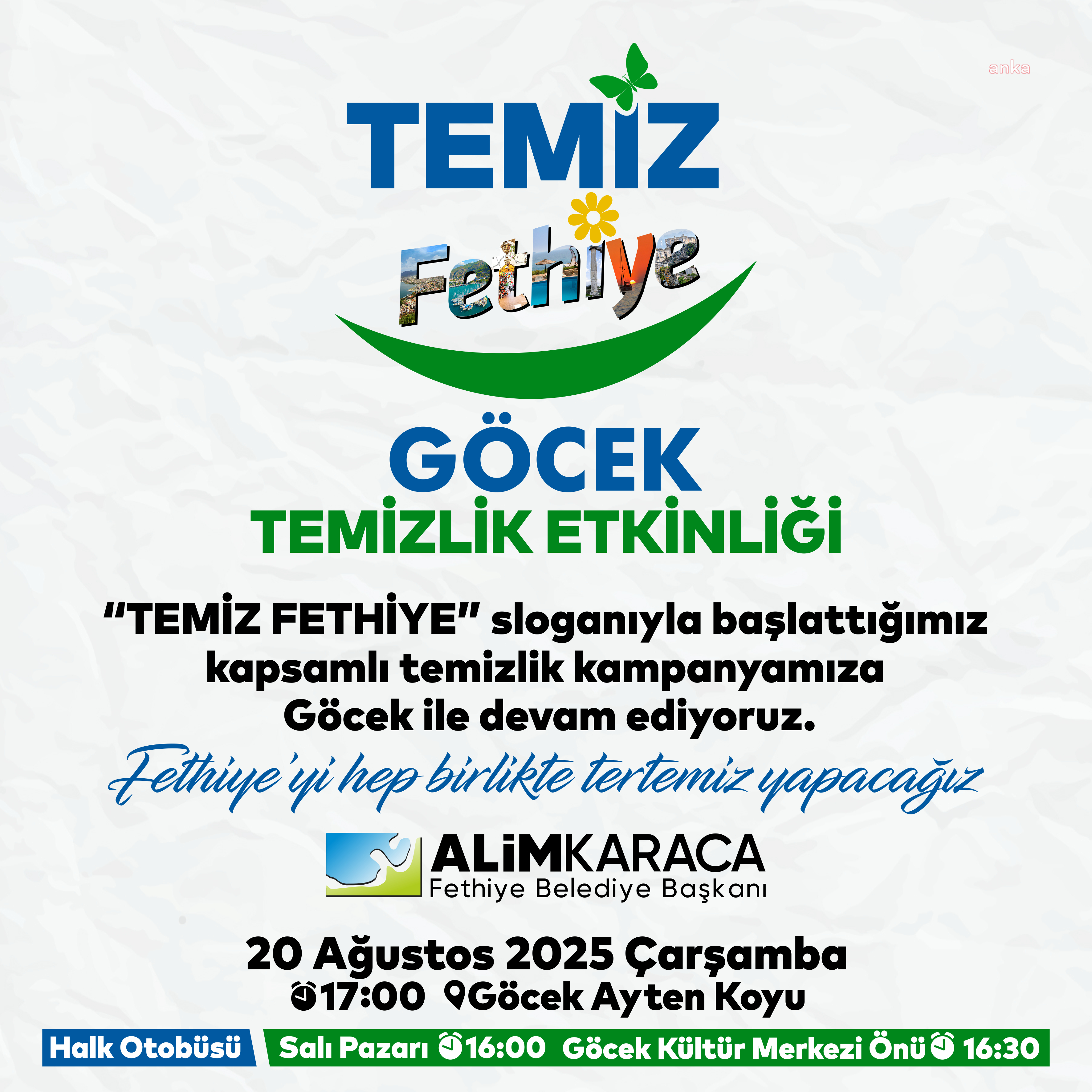“Temiz Fethiye” kampanyası devam ediyor