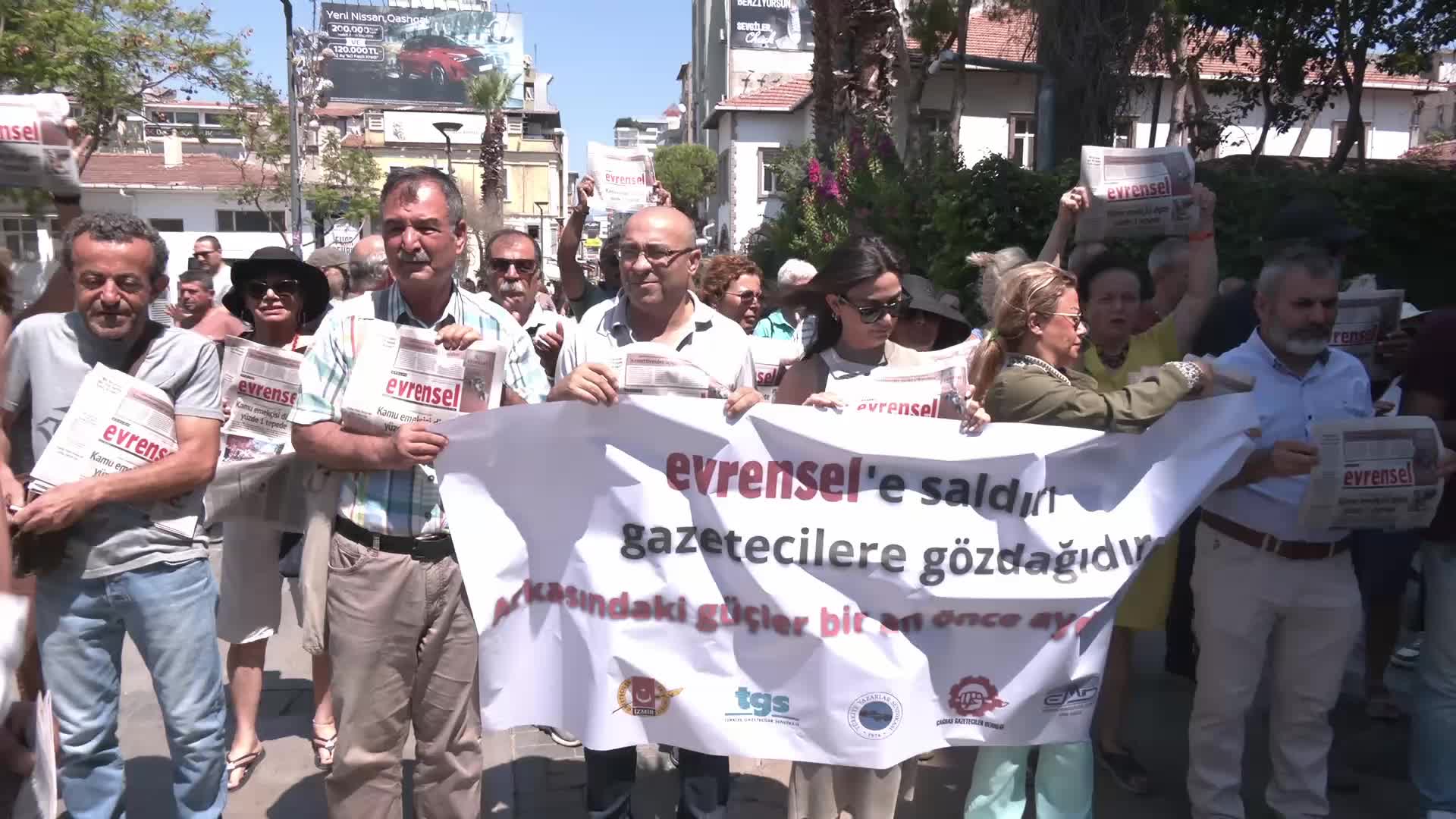 Basın örgütlerinden Evrensel’e destek: “Bu saldırı halkın haber alma hakkınadır”