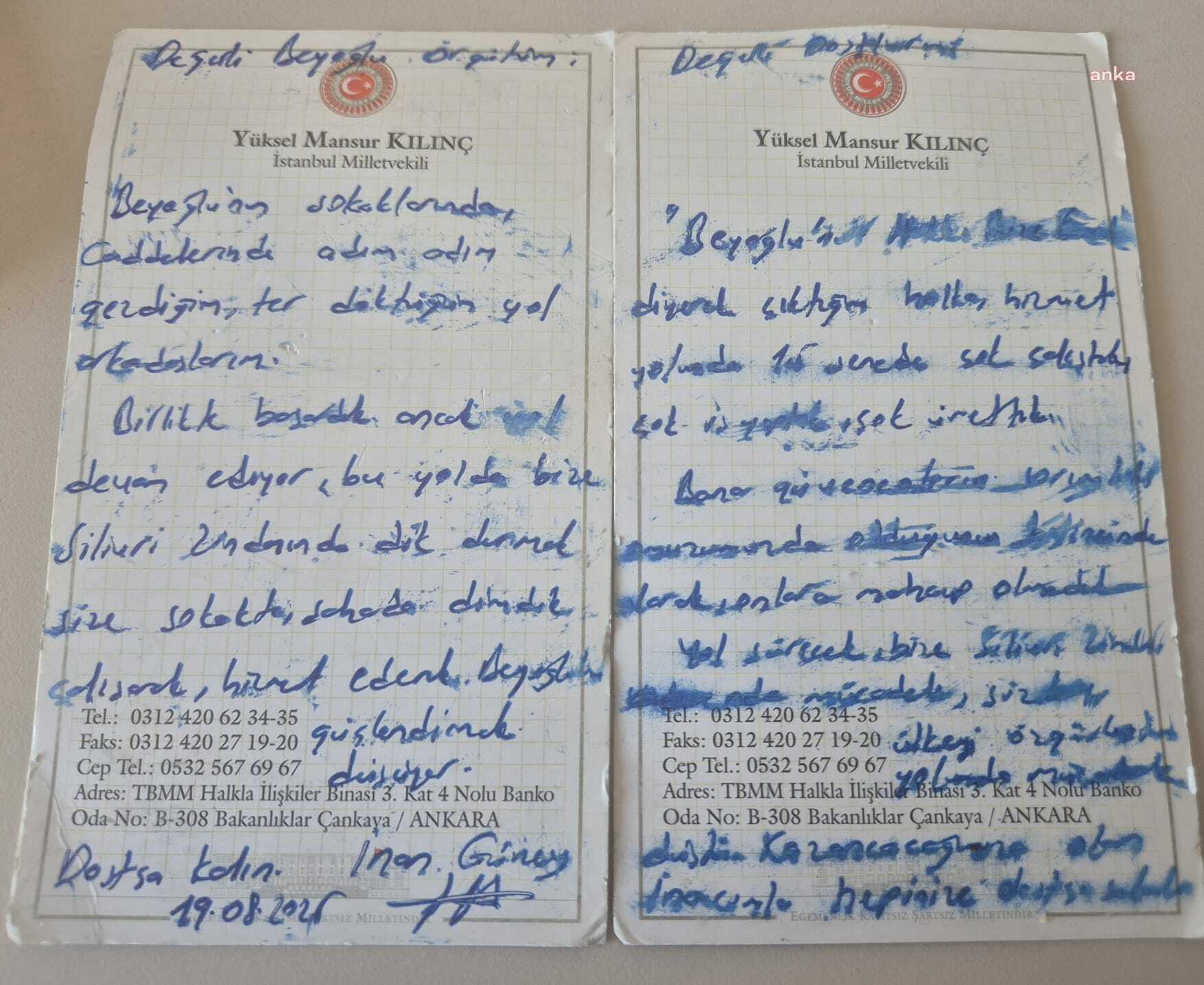 İnan Güney, cezaevinden ilk mesajını gönderdi: “Bize Silivri zindanı yolunda mücadele, sizlere ülkeyi özgürleştirmek yolunda mücadele düştü”