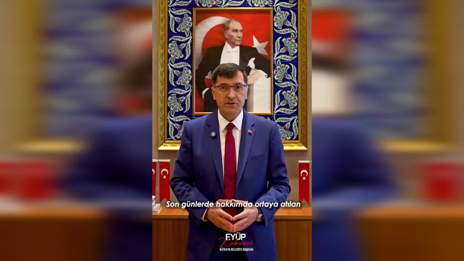 Kütahya Belediye Başkanı Kahveci: Parti değiştirme yönündeki haberler ve söylentiler tamamen asılsızdır