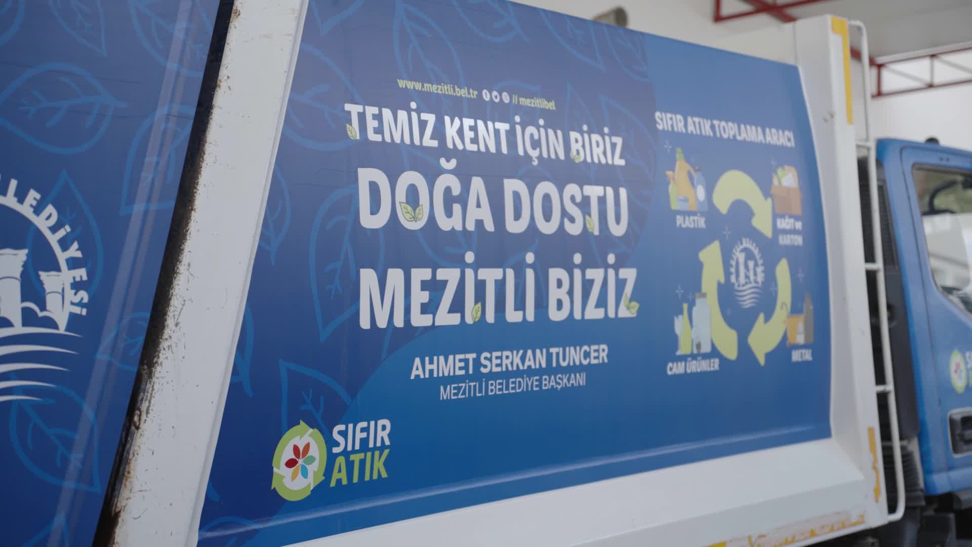 Mezitli Belediyesi’nden “Doğa Dostu" atık yönetimi