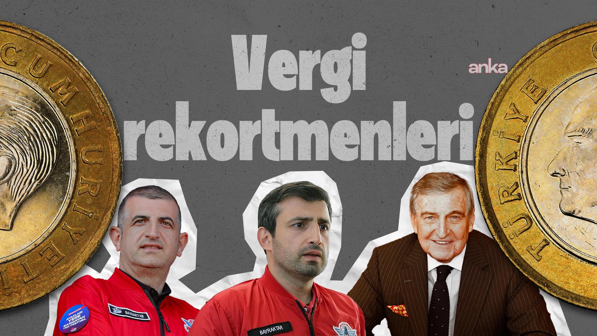 2024 yılının vergi rekortmenleri açıklandı: Selçuk Bayraktar vergi rekortmeni oldu