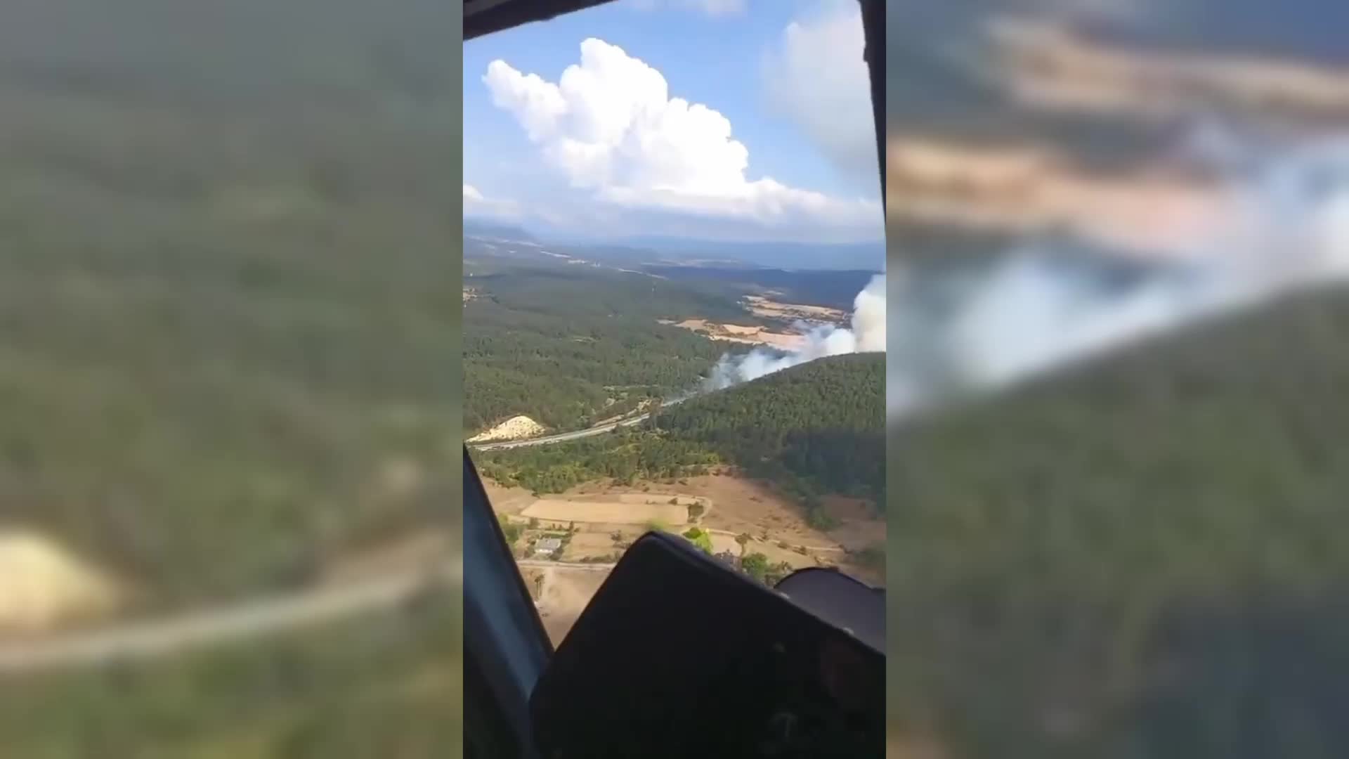 Bolu Mengen'deki yangın kontrol altına alındı