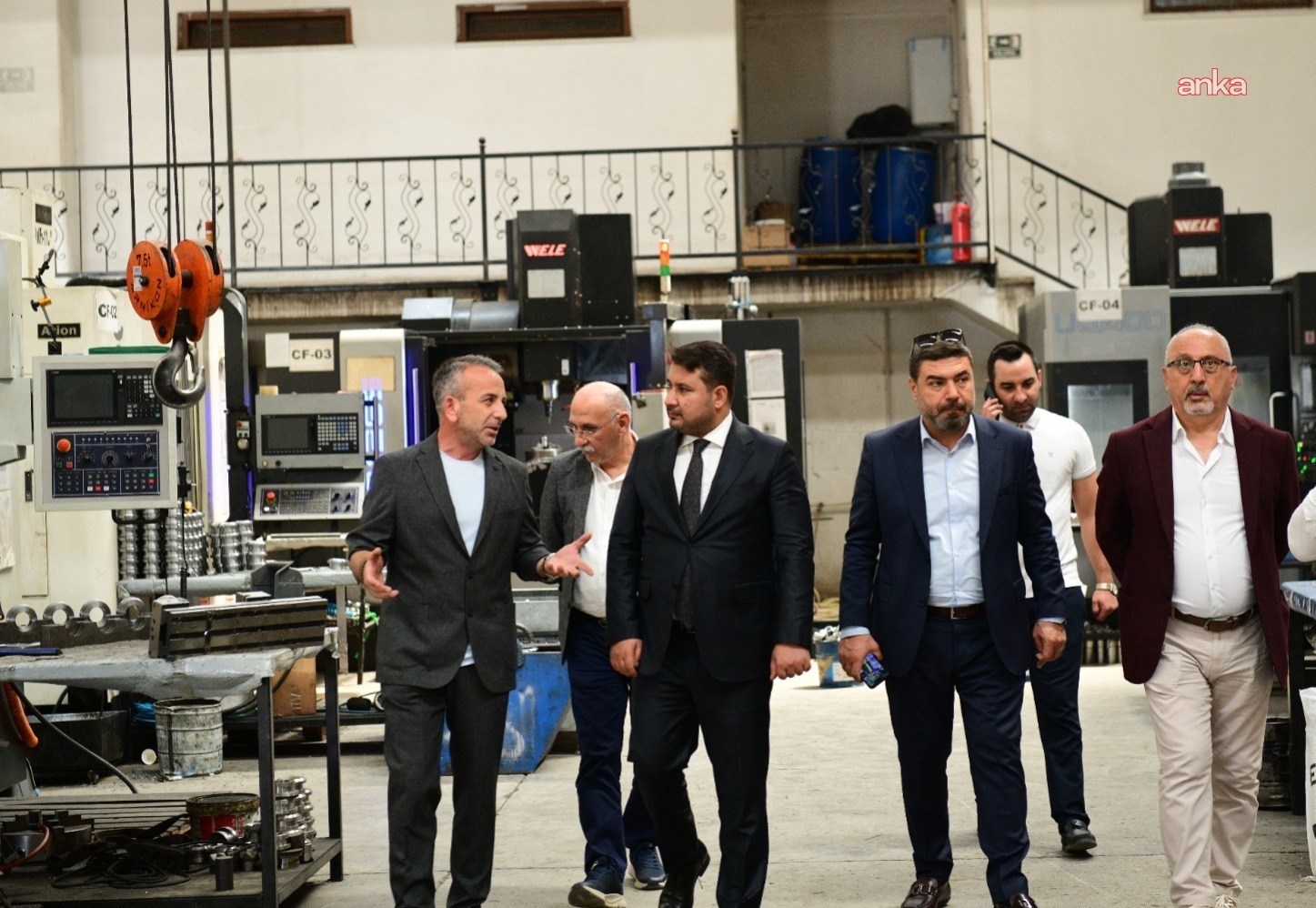 Kahramankazan Belediye Başkanı Çırpanoğlu'ndan Saray bölgesindeki esnafa ziyaret