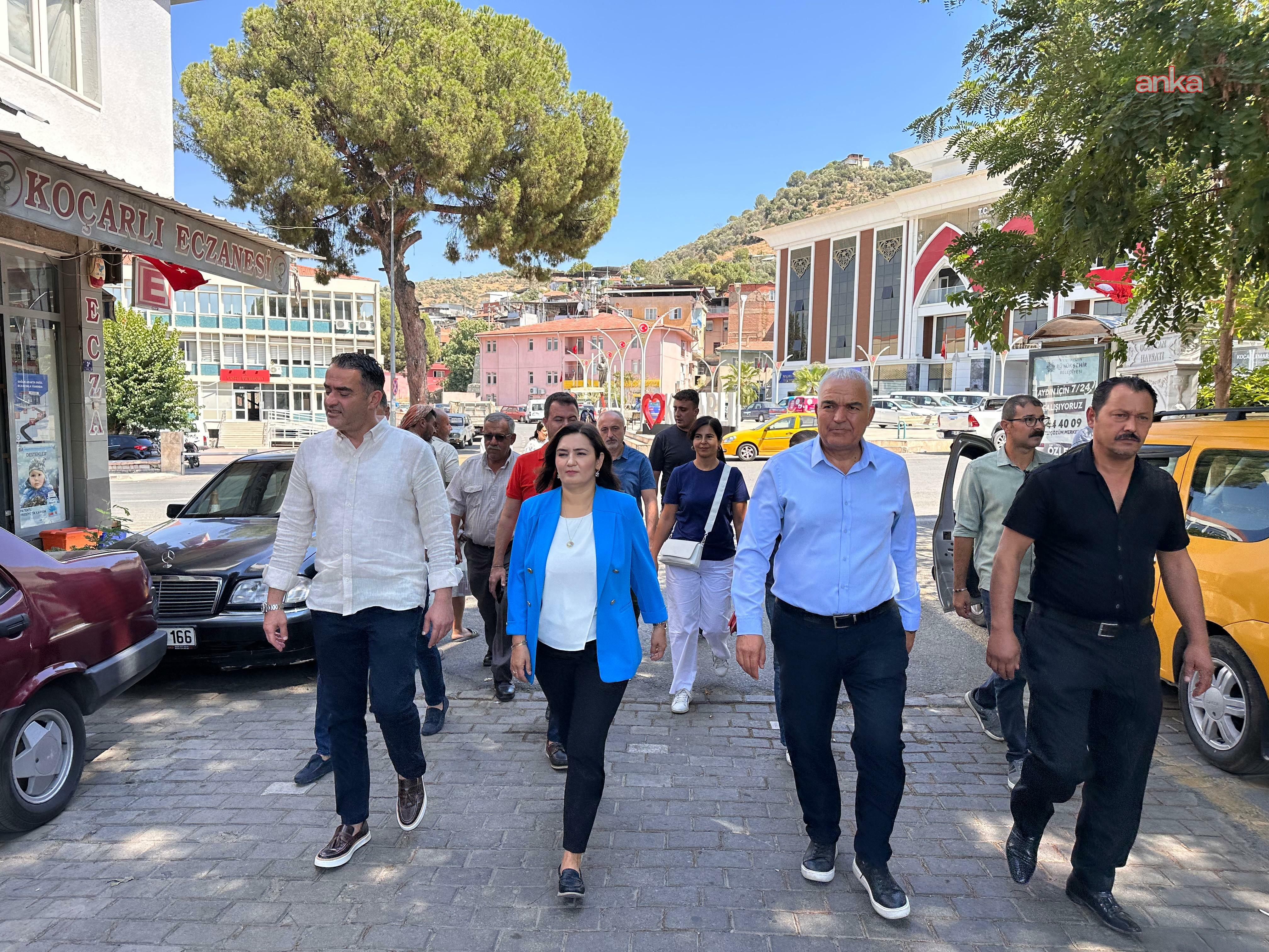 CHP heyetinin Aydın’daki saha çalışması sona erdi... CHP İzmir Milletvekili Kılıç: İktidar politikalarıyla Aydın kıtlığa mahkum edildi